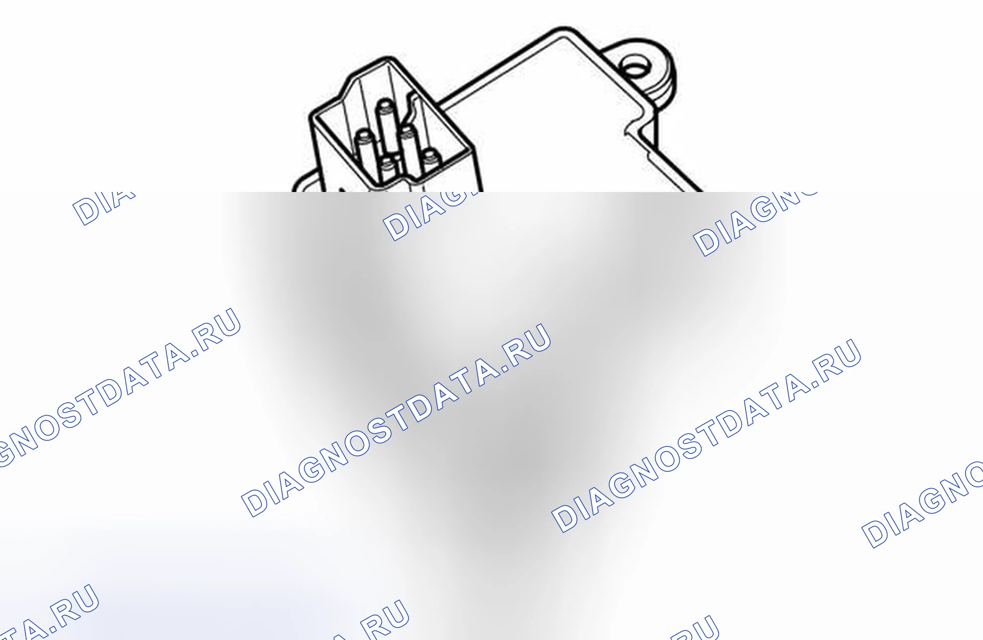 Рис. 89: ВОЗДУХОДУВКА. Land Rover Range Rover L322