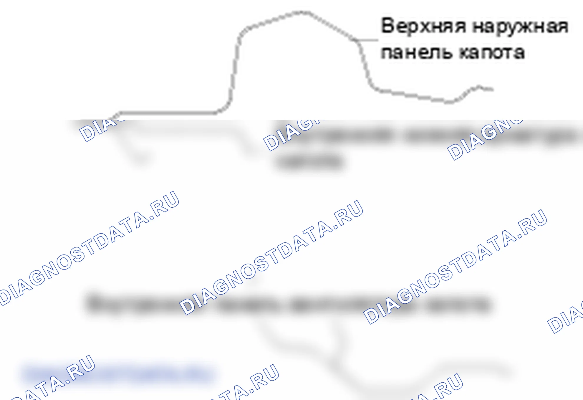Панель капота. Hyundai ix35 EL