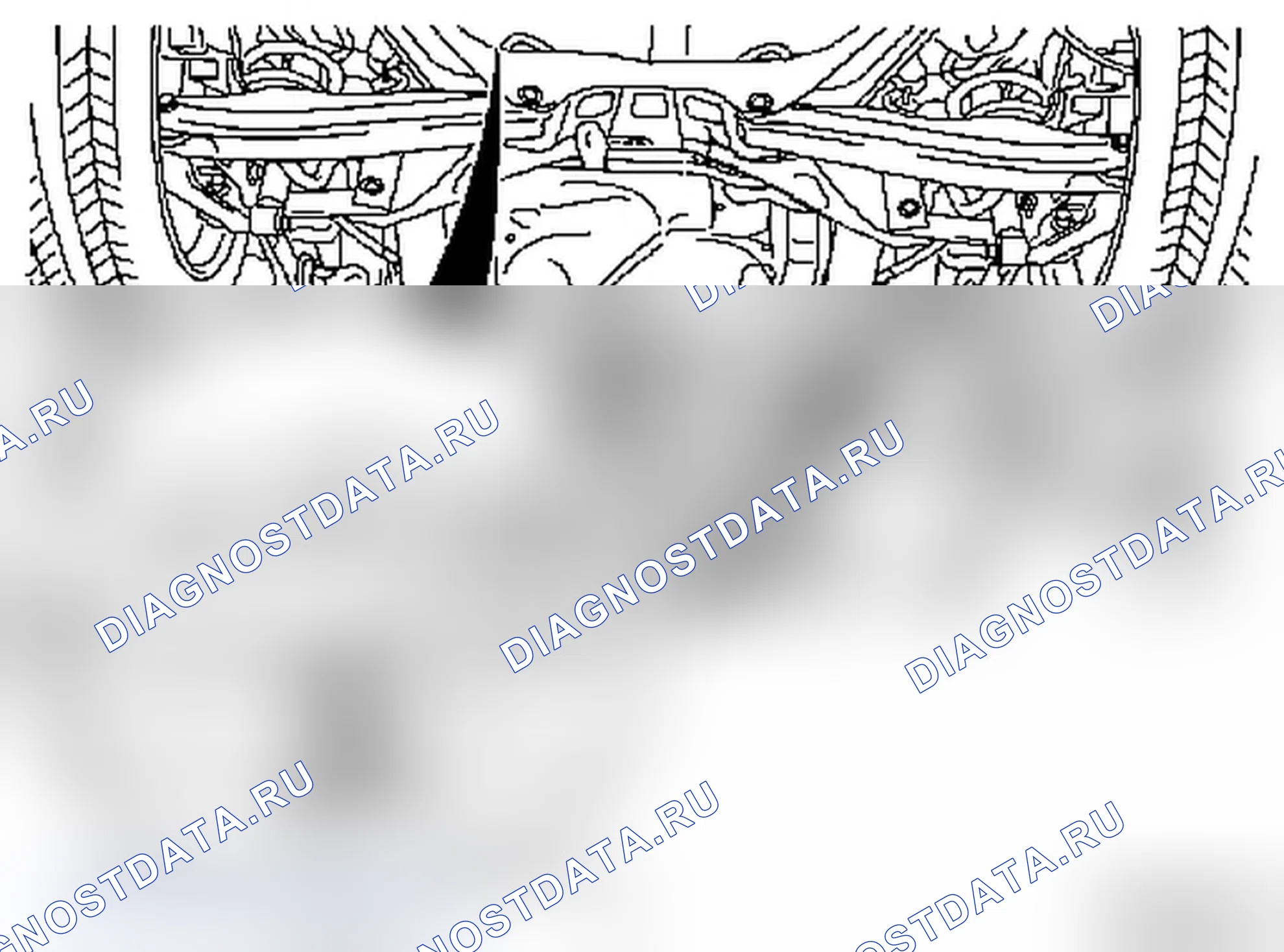 Демонтаж и монтаж топливного бака (F35, F48). Opel Vectra C