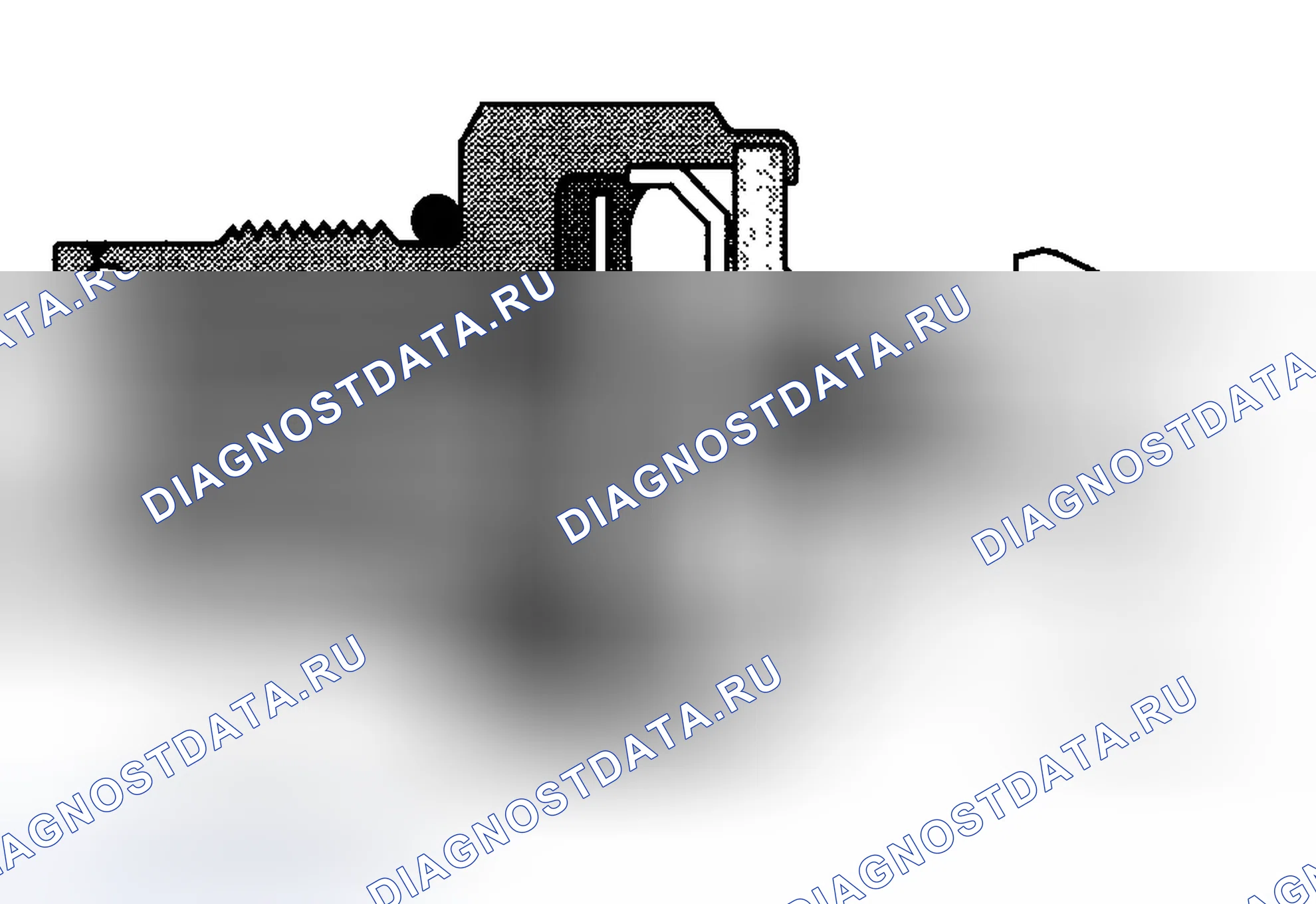 Рис. 116: Датчик давления топлива. Honda Civic VII
