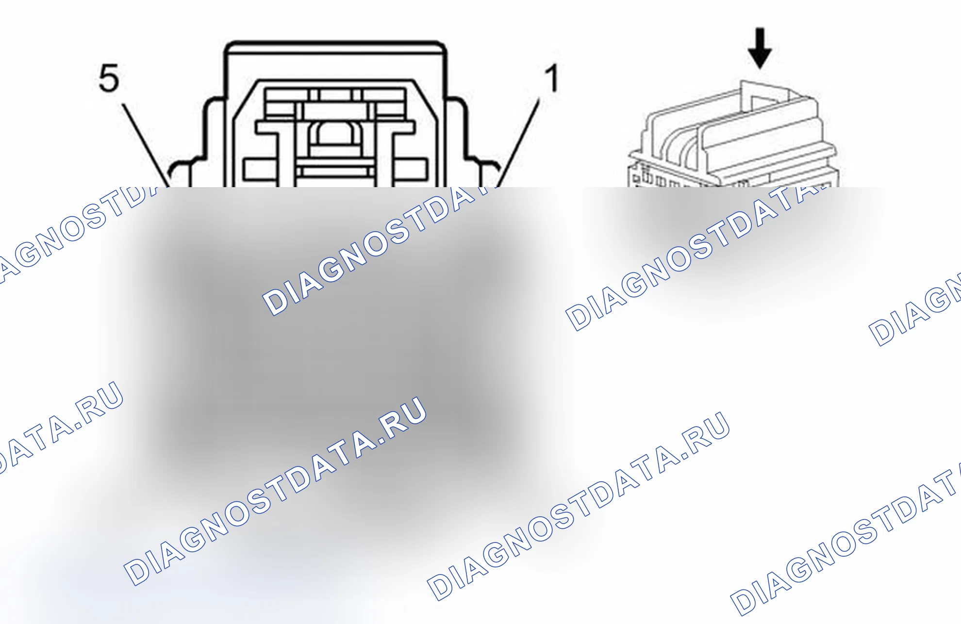 Рис. 267: Дверной замок / переключатель окон - драйвер X3 (AXE). Chevrolet Traverse I