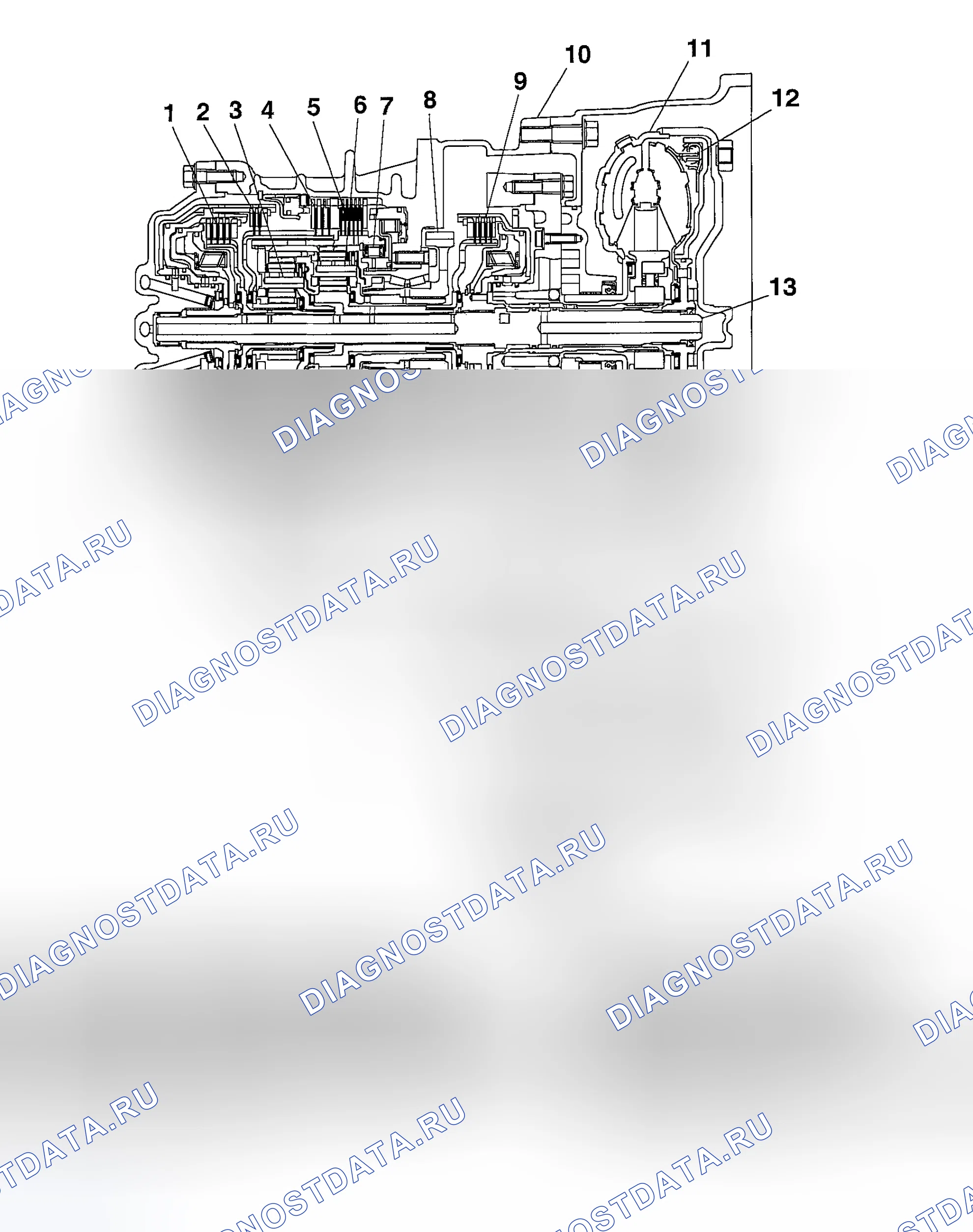 Рис. 564: РАЗРЕЗ. Mazda MX-5 NA