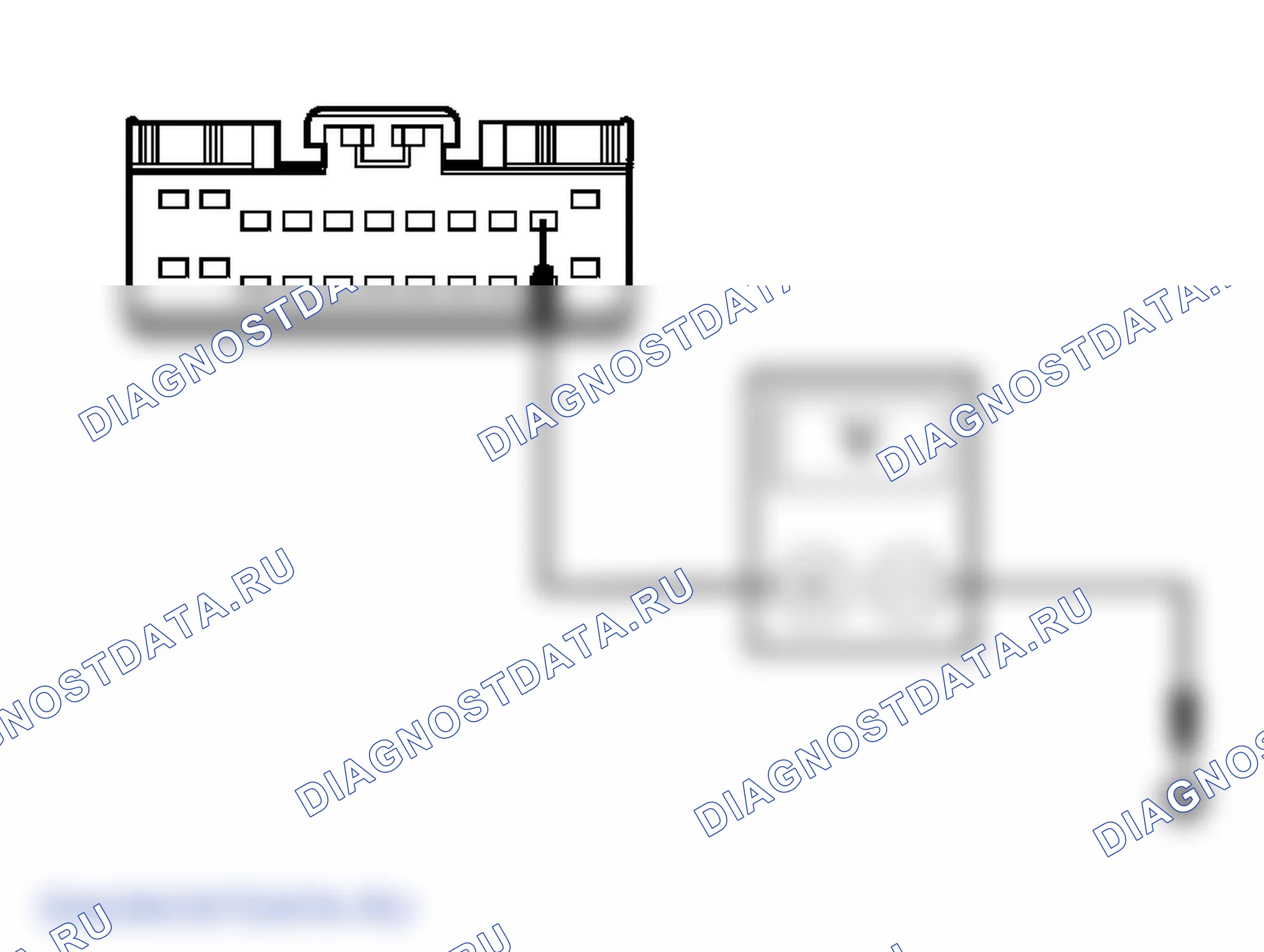 Рис. 22: диагностический тест G: ОСВЕЩЕННЫЙ ВХОД НЕ РАБОТАЕТ ПРИ ИСПОЛЬЗОВАНИИ УДАЛЕННОГО ПЕРЕДАТЧИКА. Ford Cutaway E350 