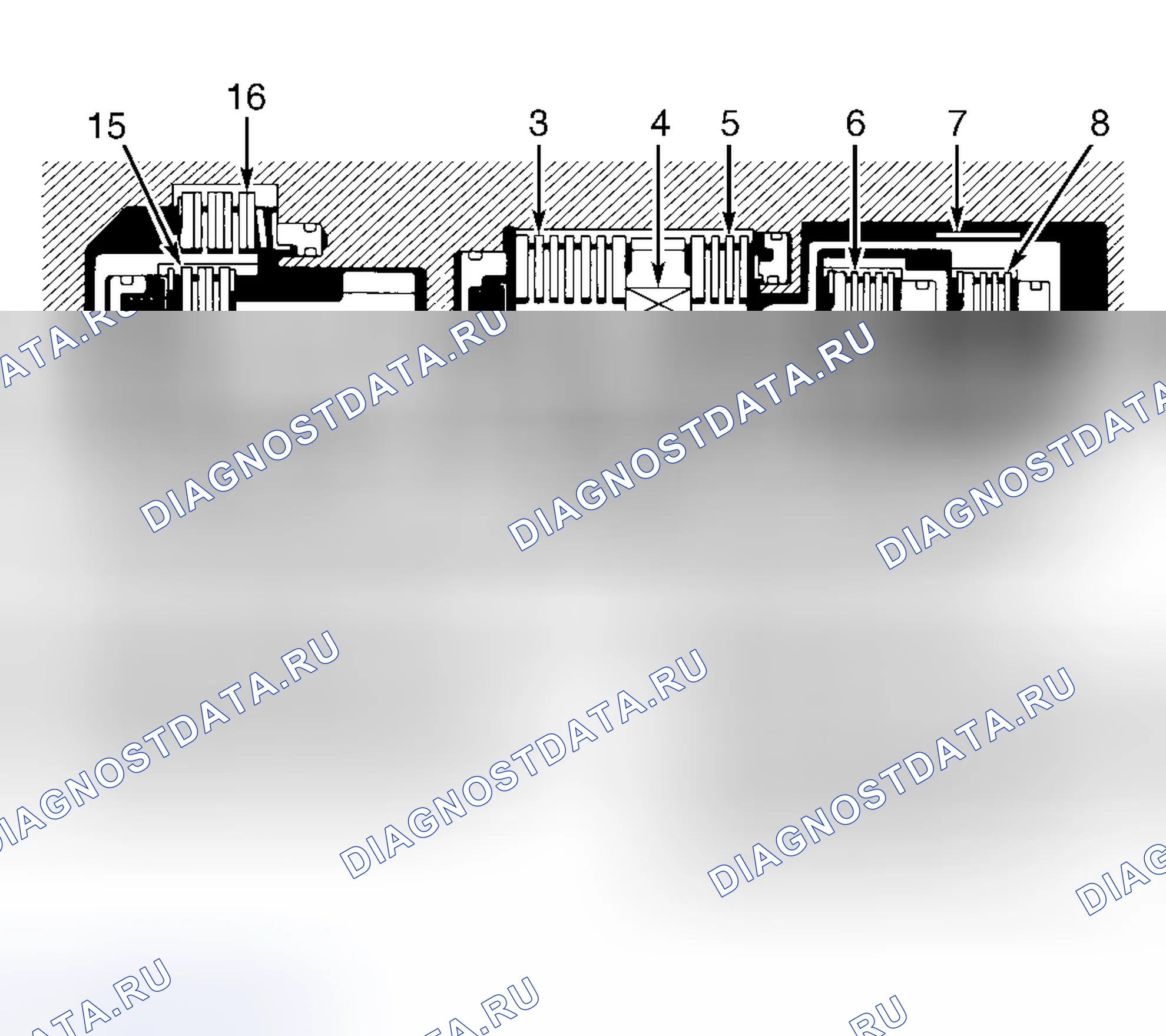 Рис. 5: ОПИСАНИЕ автоматической трансмиссии (акпп). Toyota Camry V10
