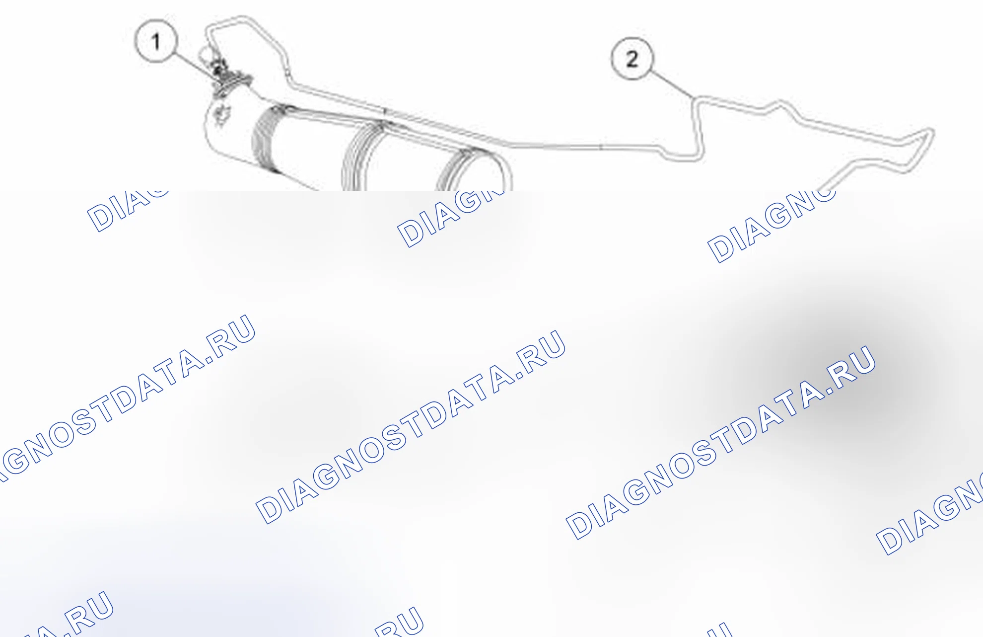 Рис. 170: Система SCR. Ford Pickup F250 Super Duty II