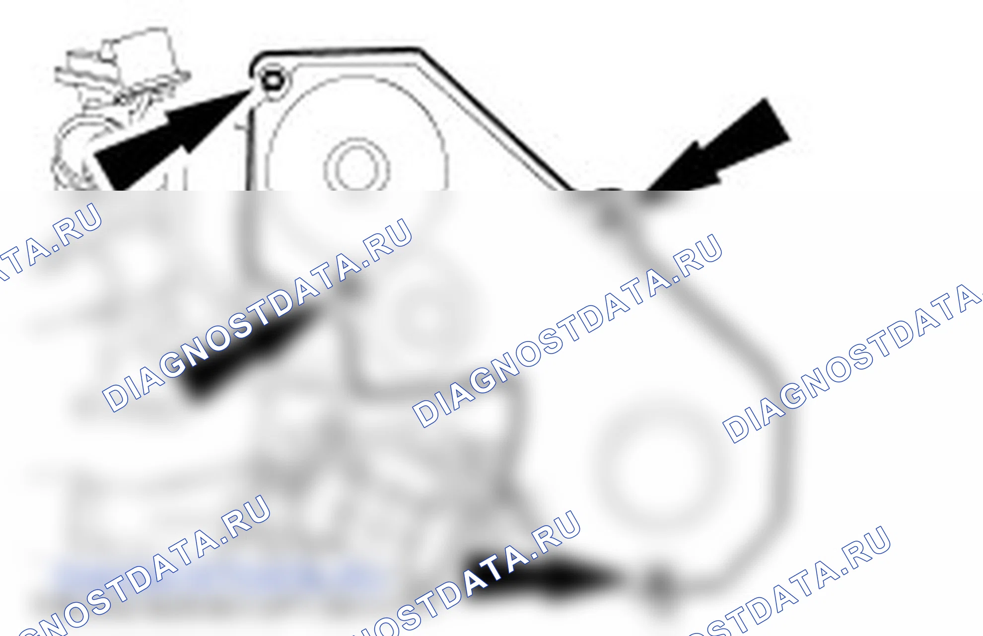 Разборка двигателя. Ford Transit Connect I