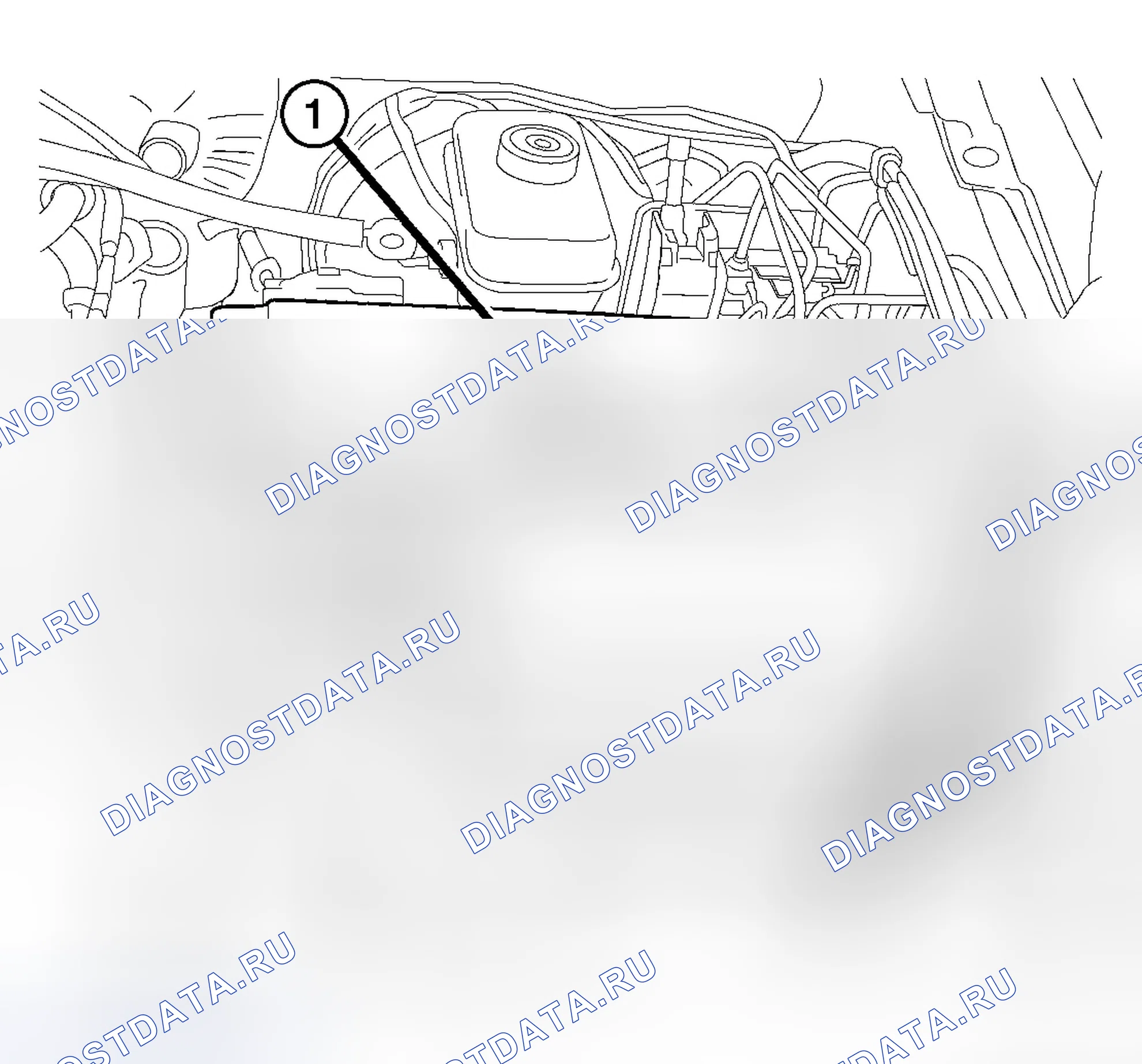 Рис. 40: ЛЕВАЯ ПЕРЕДНЯЯ ЧАСТЬ. Jeep Grand Cherokee WK