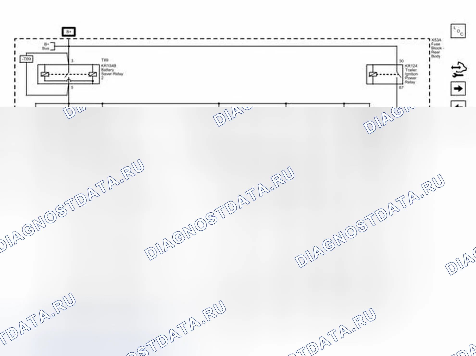 Рис. 88: F22RA, F23RA, F24RA, F25RA, F26RA, F33RA, F39RA и F45RA Предохранители. Cadillac SRX II рестайлинг