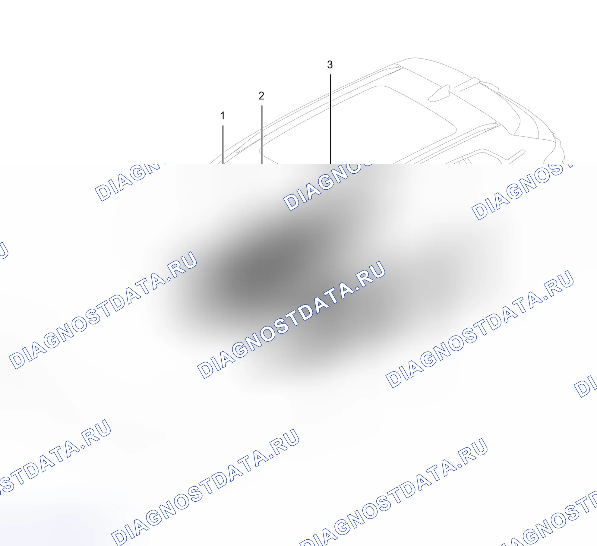 Схема расположения защитной панелей под — Wey Vv7-Phev. Wey VV7 PHEV I