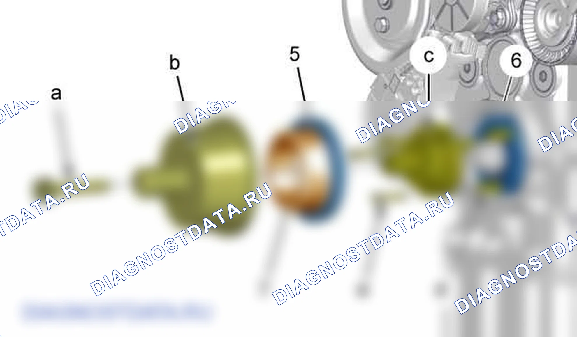 Снятие - установка: сальники двигателя — b1cg01yd. Citroen C4 Picasso I