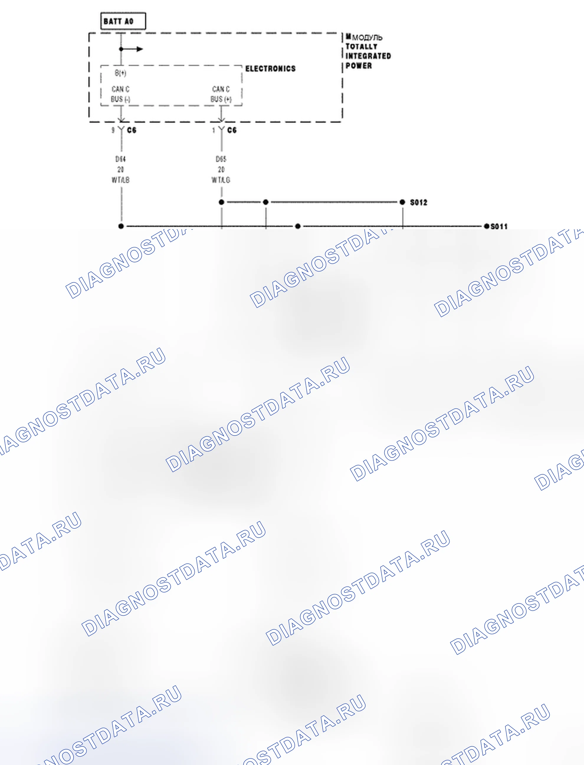 Рис. 4: Принципиальная схема. Dodge Cab & Chassis R3500 HD 