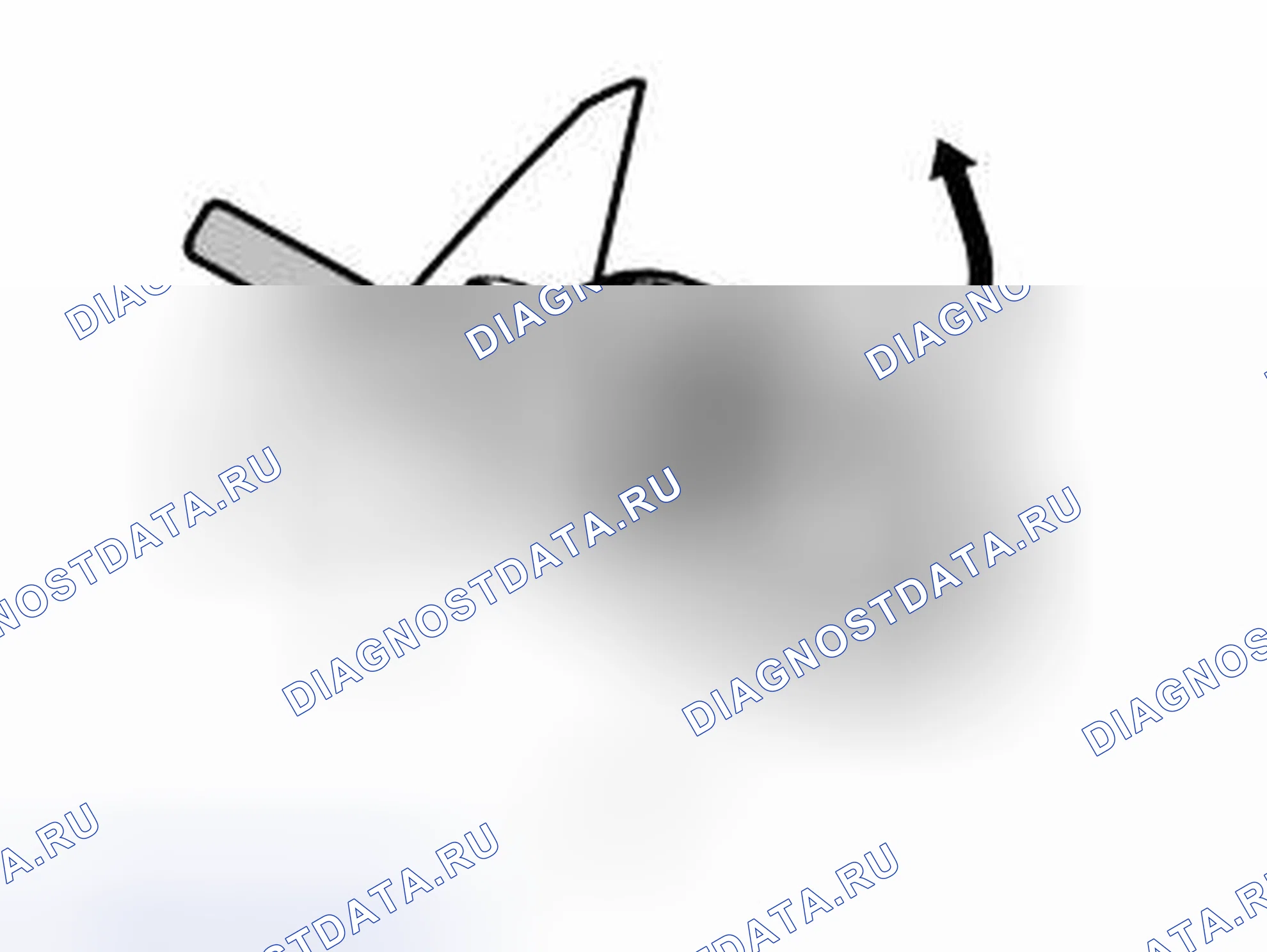 Рис. 8: Снятие дверного зеркала. Volvo S60 I