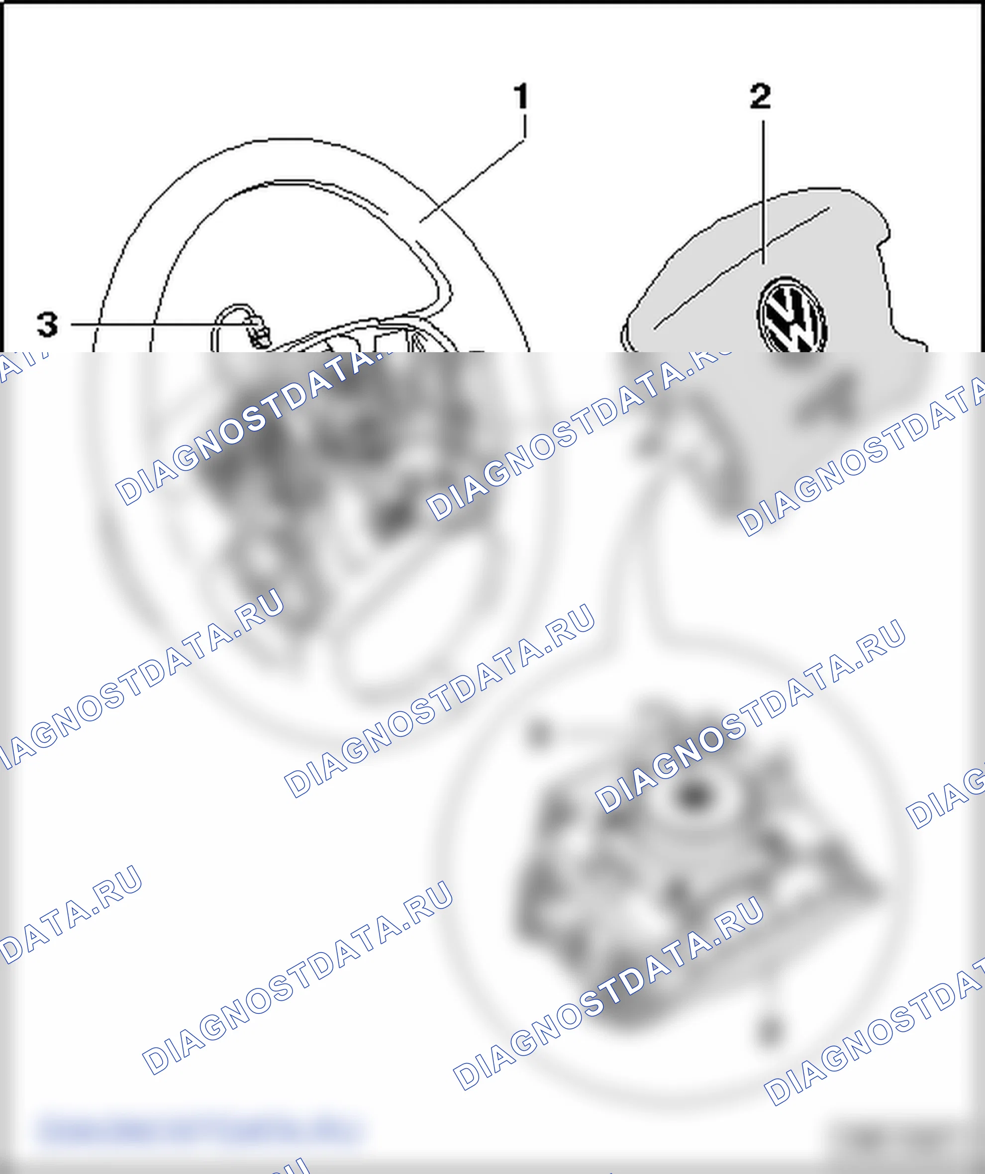 Подушки безопасности. Volkswagen Transporter T5