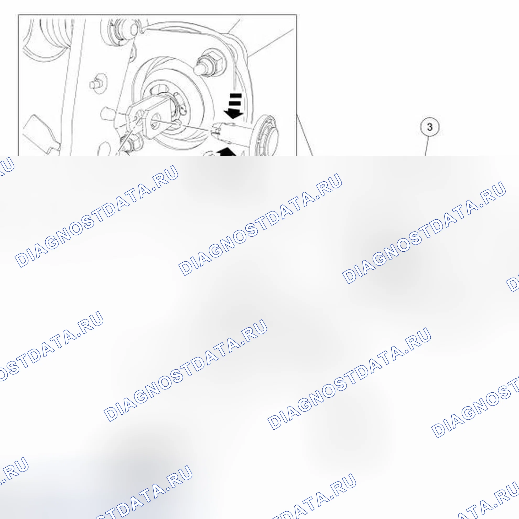 Рис. 15: Усилитель тормозов. Ford Focus II рестайлинг