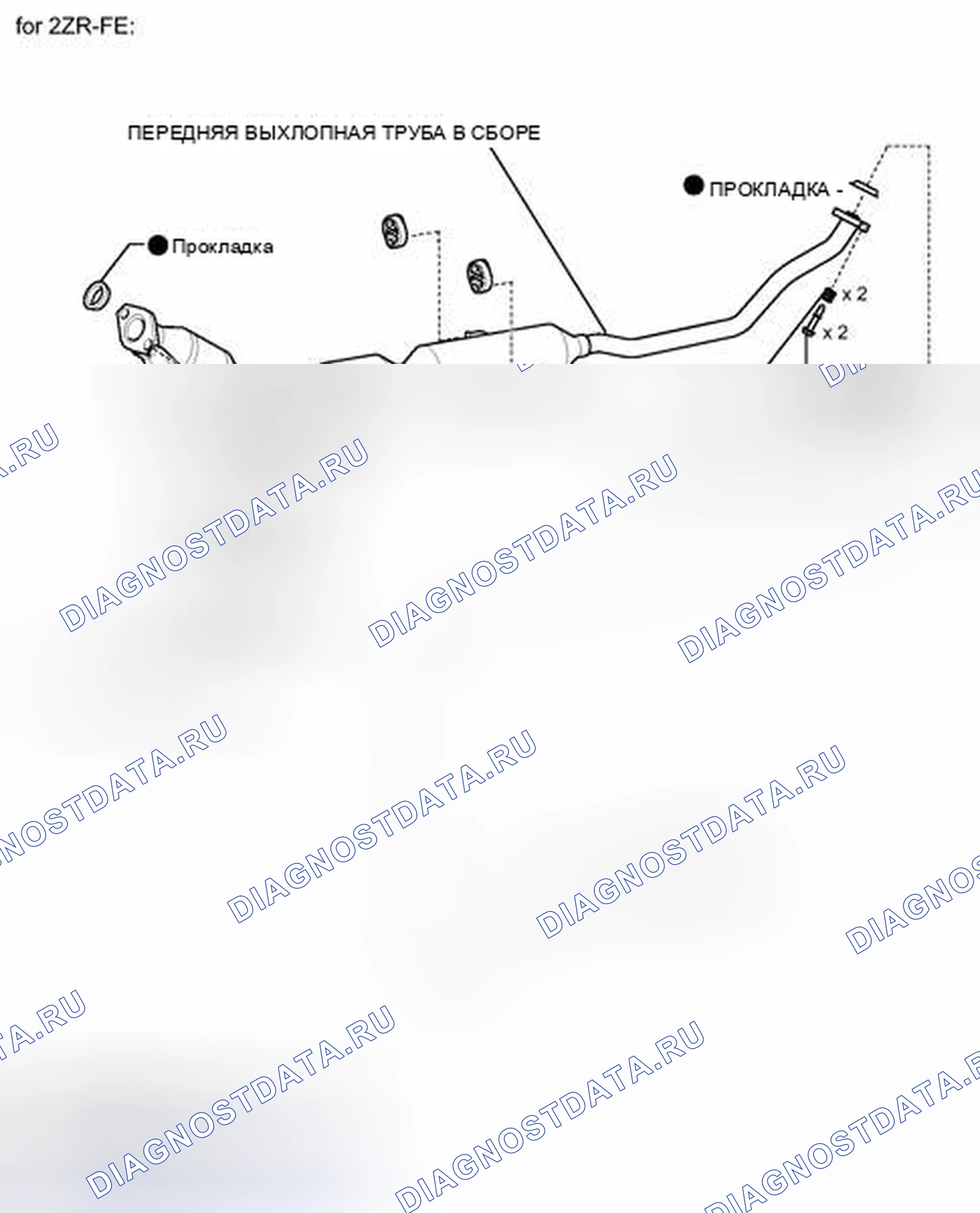 Рис. 48: ИЛЛЮСТРАЦИЯ. Toyota Matrix E140