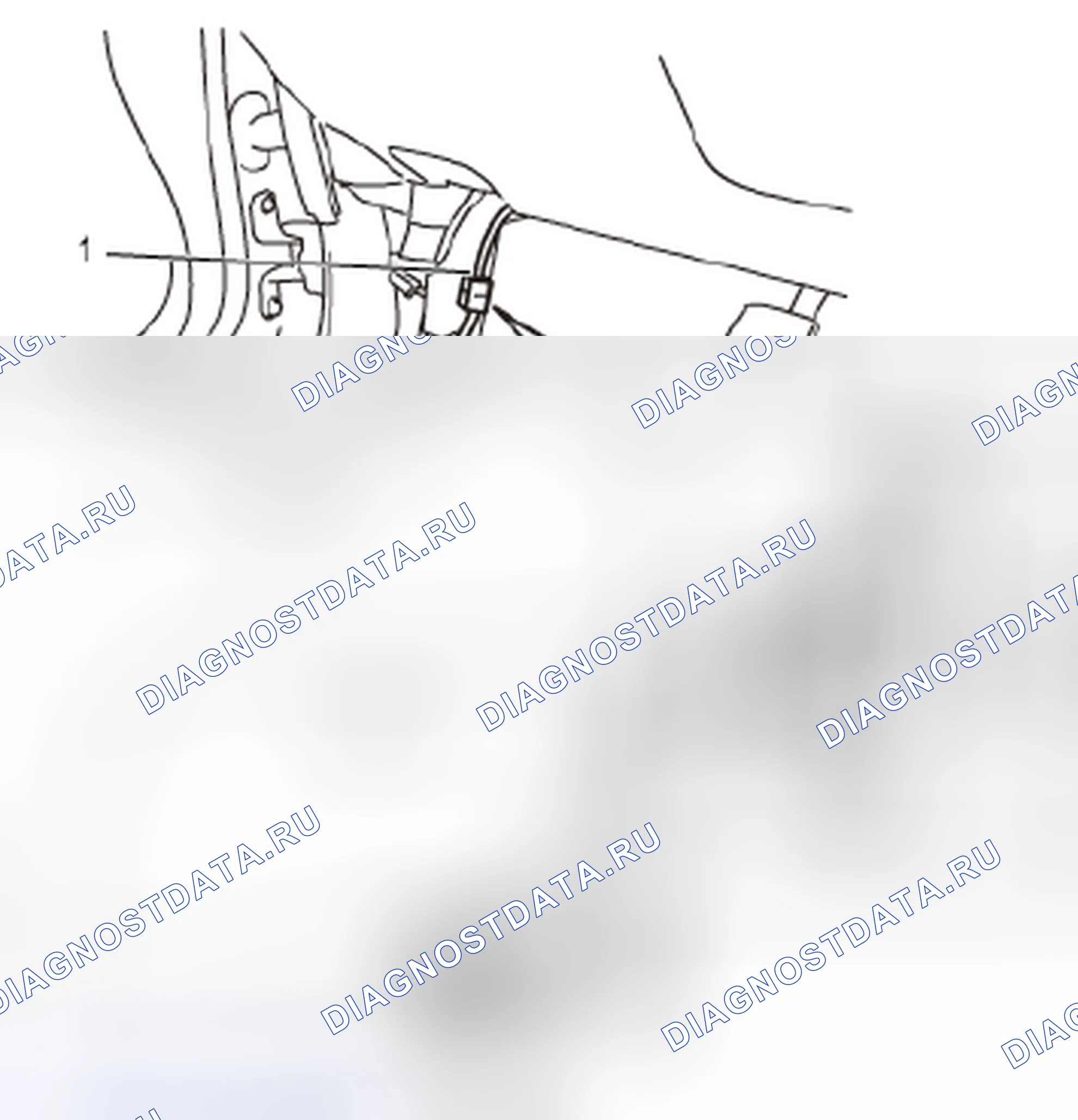 Рис. 364: Развертывание / активация внутри транспортного средства. Suzuki SX4 I