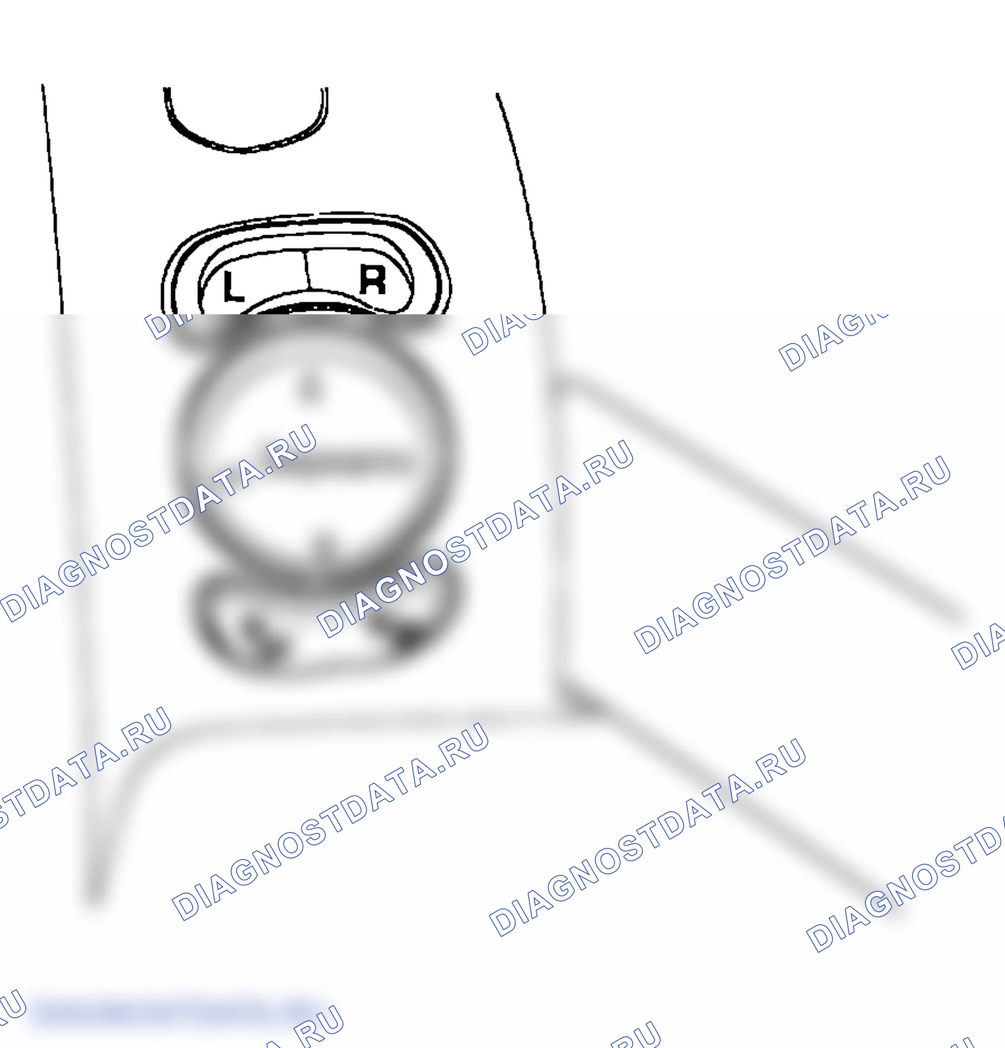 Рис. 2: ОПИСАНИЕ зеркала. Jeep Liberty I
