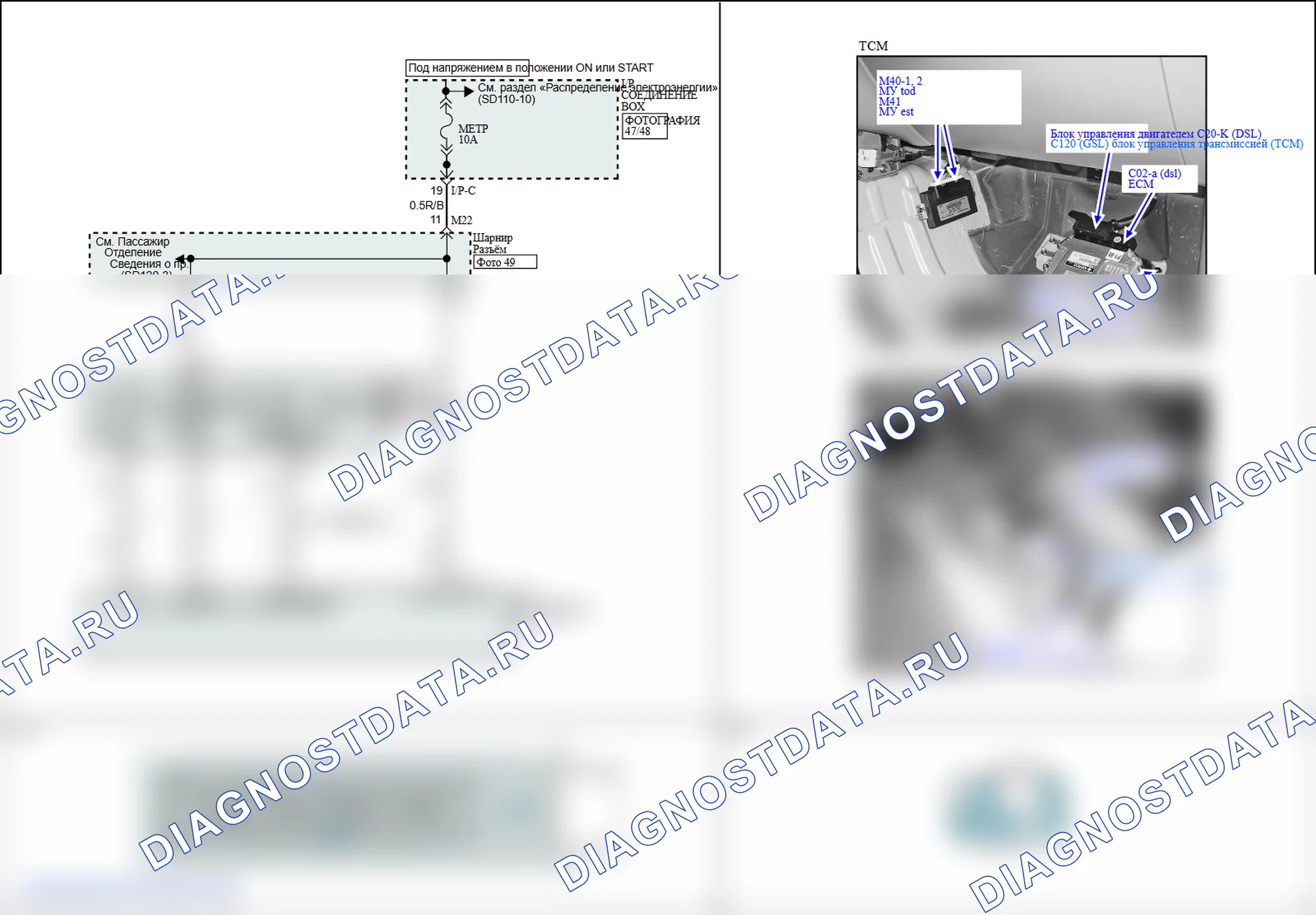 P0819. Kia Sorento BL