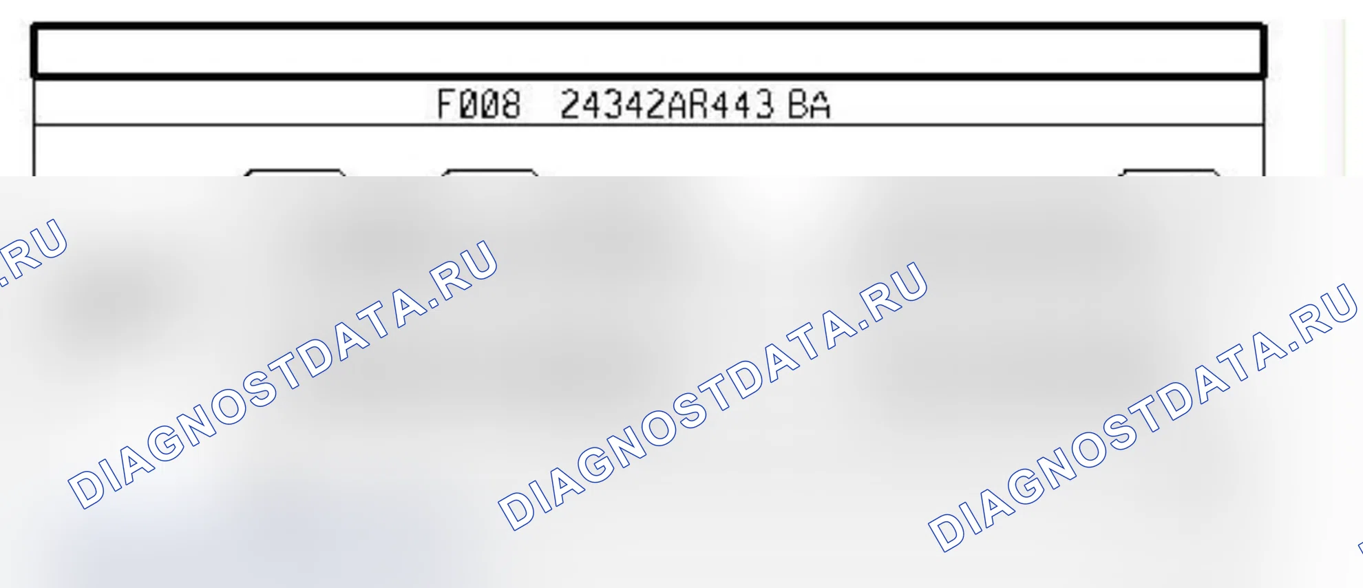 Распиновка разъёма R468 — Соед. жгута провод. двигат. / передн. жгута провод. 2. Renault Koleos I