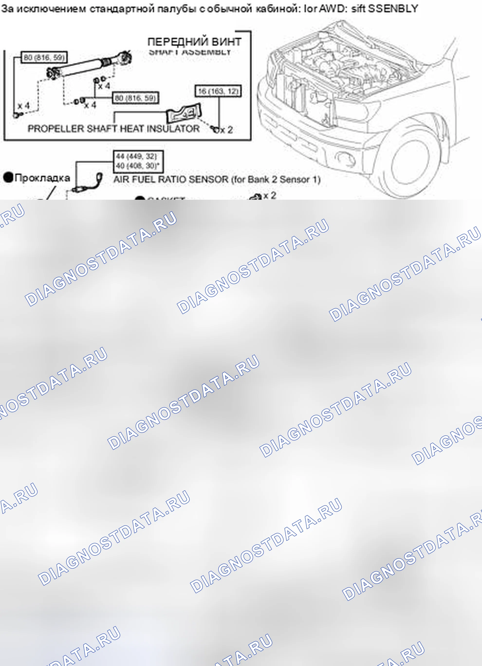 Рис. 1038: ИЛЛЮСТРАЦИЯ. Toyota Tundra II