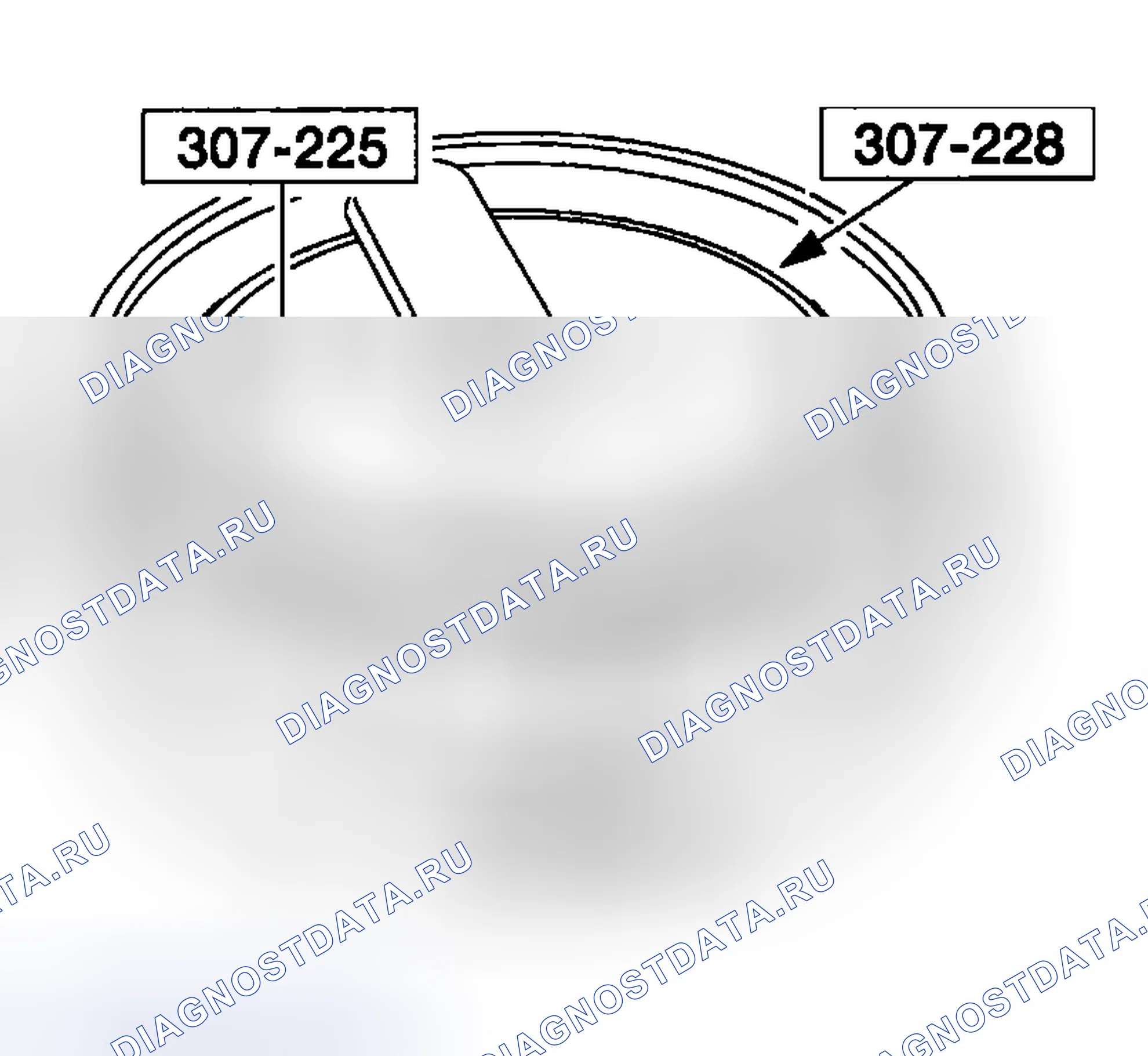 Рис. 255: Разборка. Ford Pickup F250 Super Duty I