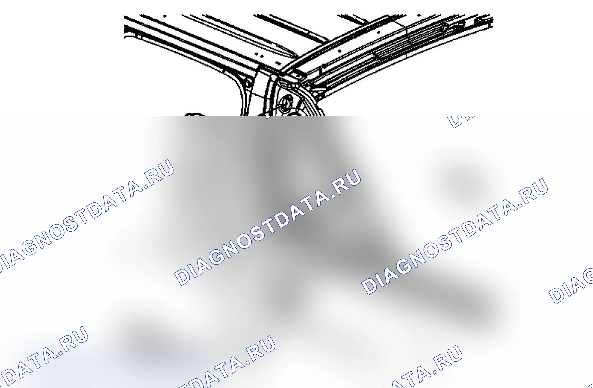 Рис. 46: Замена внешней панели бокового моста грузового ящика. Chevrolet Tahoe III