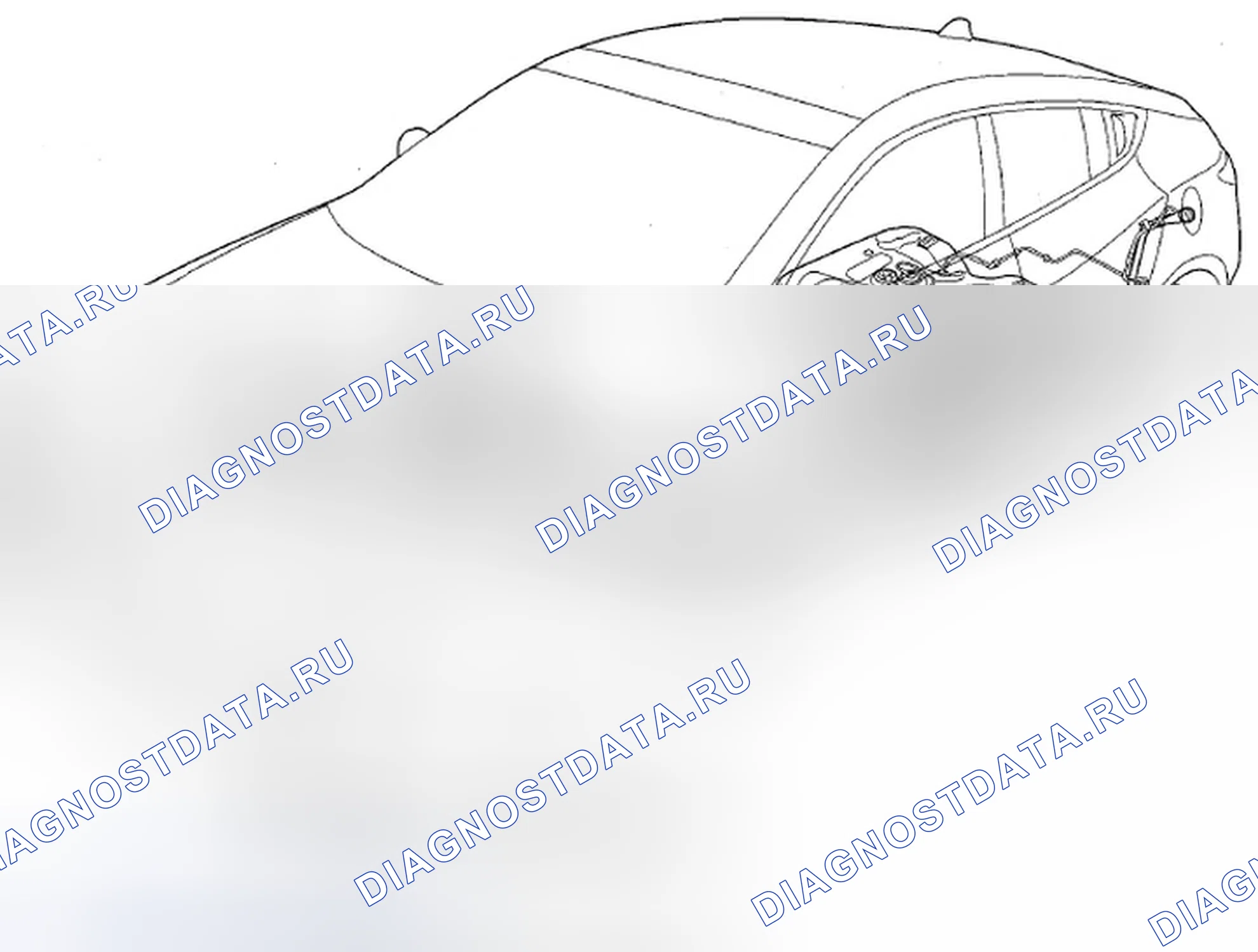 Рис. 40: Проверка топливного трубопровода. Acura ZDX I