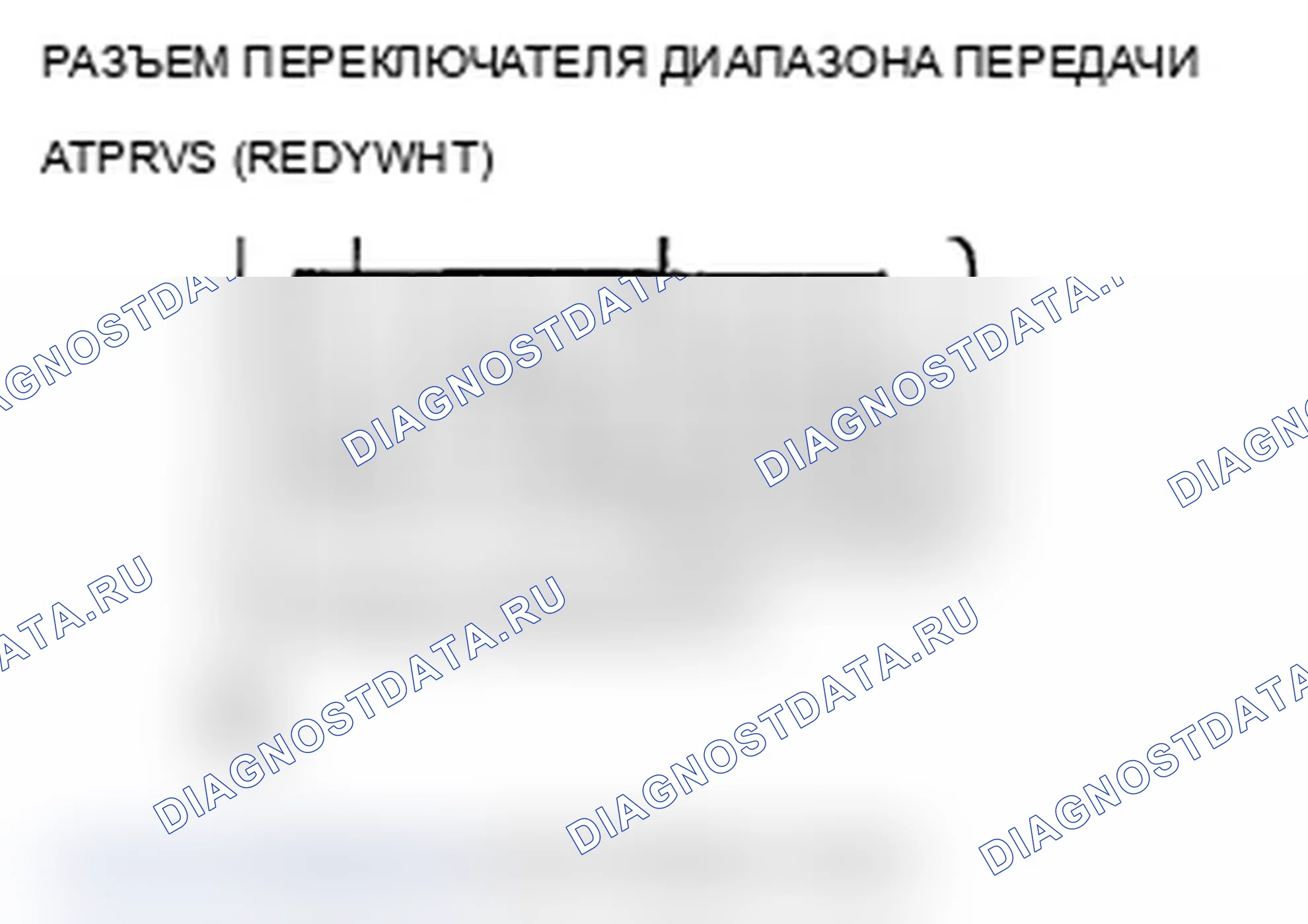Рис. 131: P1717 расшифровка кода ошибки: размыкание в цепи переключателя диапазона передачи ATPRVS. Acura MDX II рестайлинг