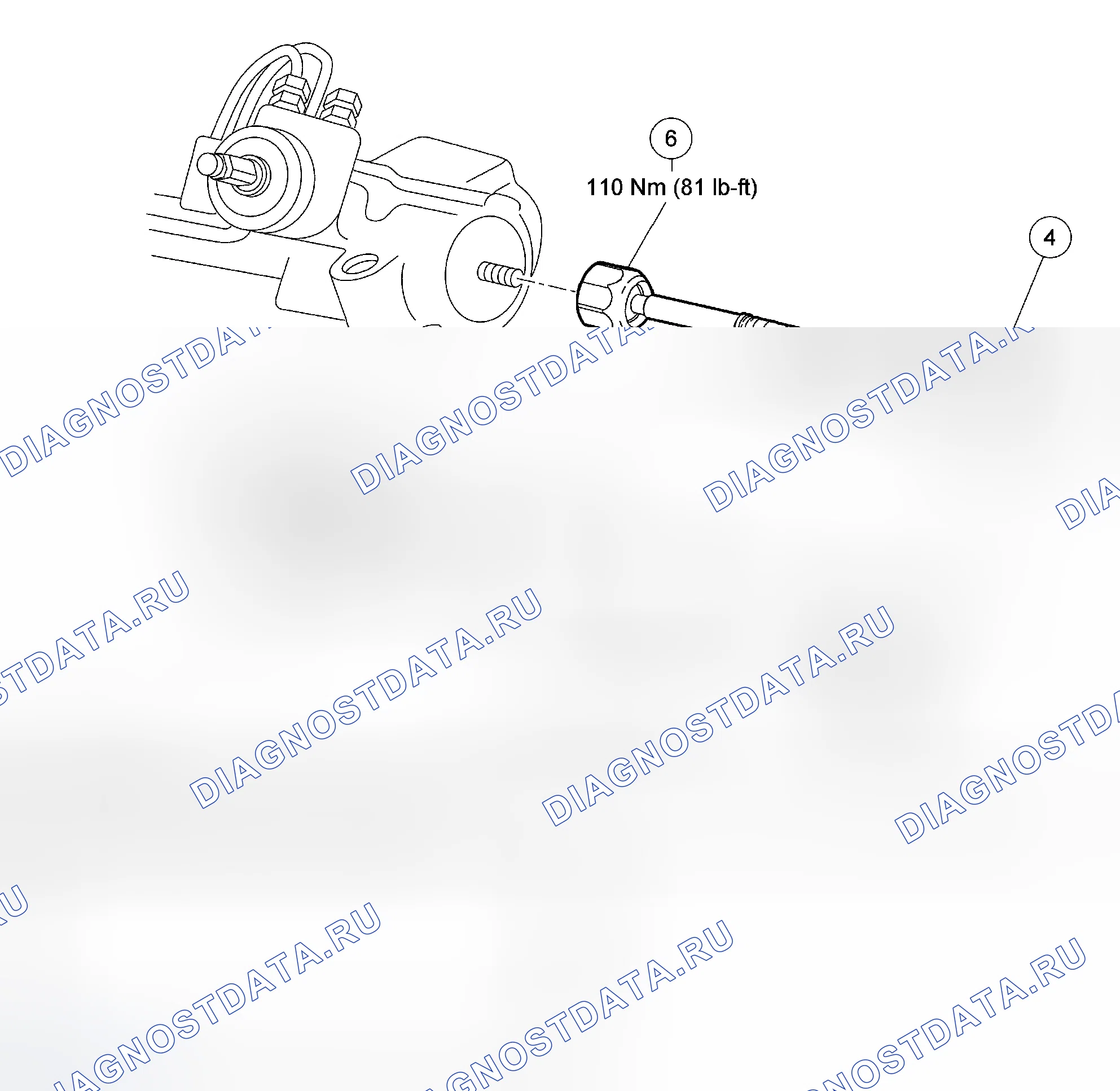 Рис. 32: Внутренняя тяга. Hyundai Matrix I