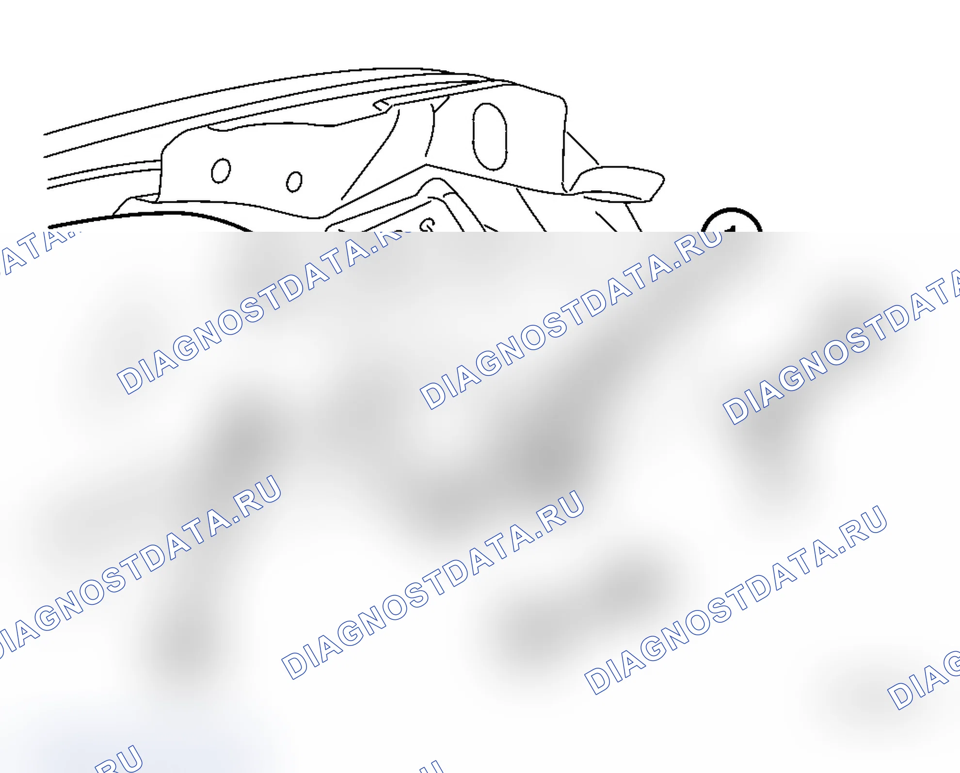 Рис. 4: ДЕМОНТАЖ. Dodge Caravan IV