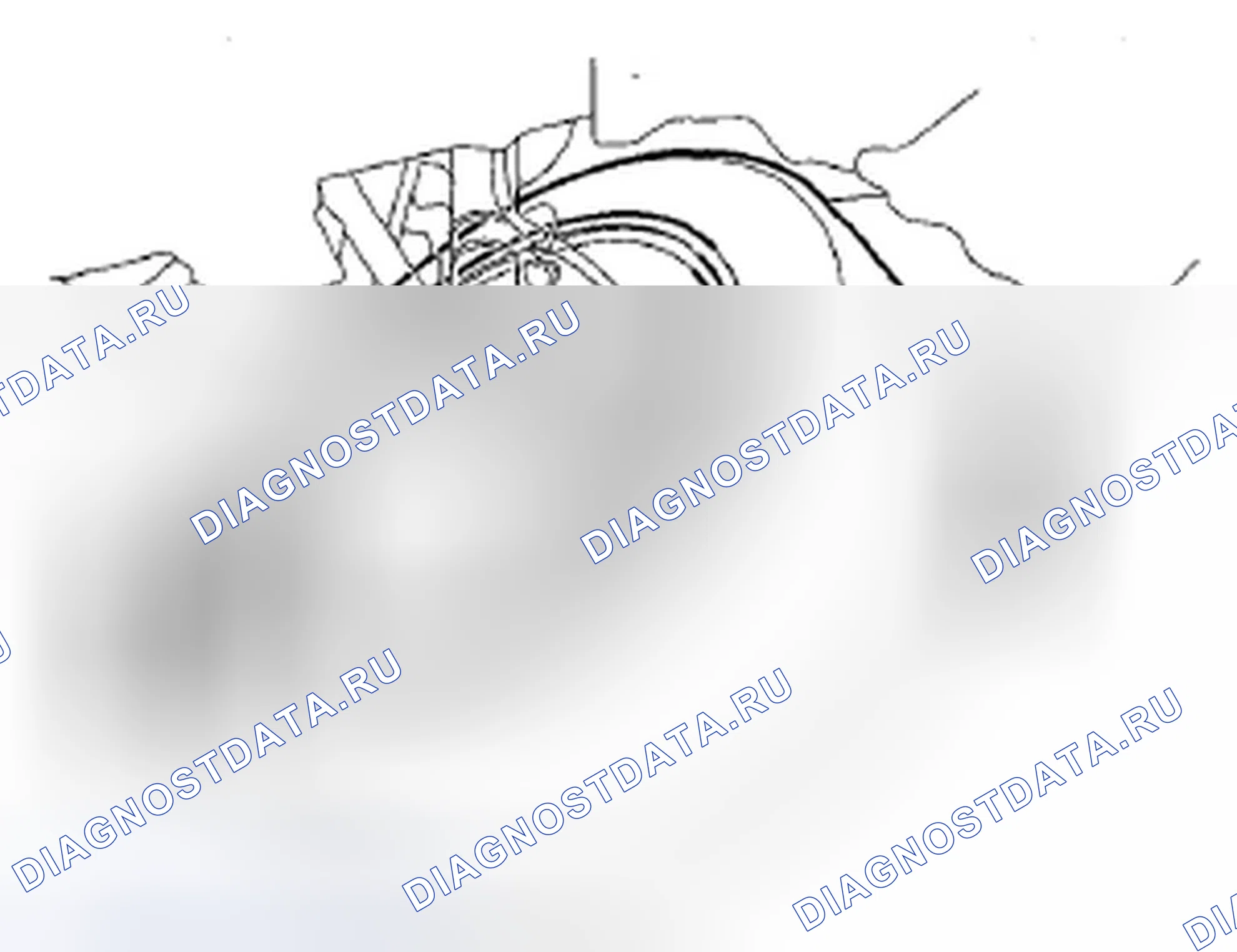 Рис. 14: Контроль биения колес. Acura ZDX I