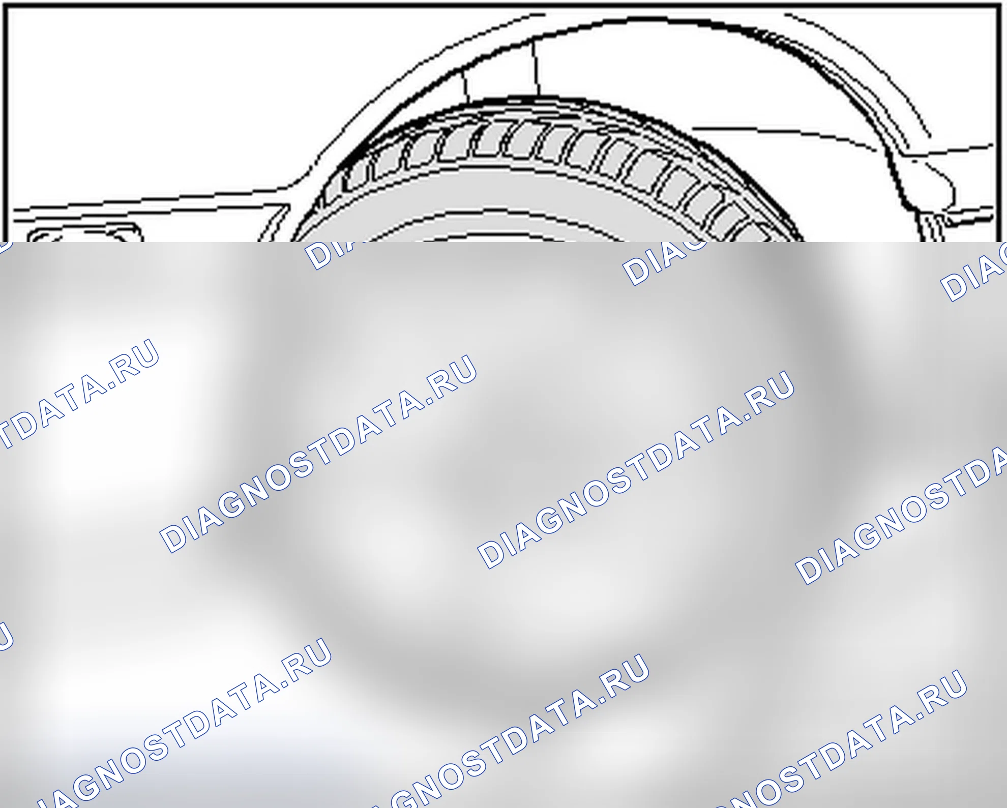 Рис. 67: ПОВРЕЖДЕНИЕ ПРИ УДАРЕ. Volkswagen New Beetle A4 рестайлинг