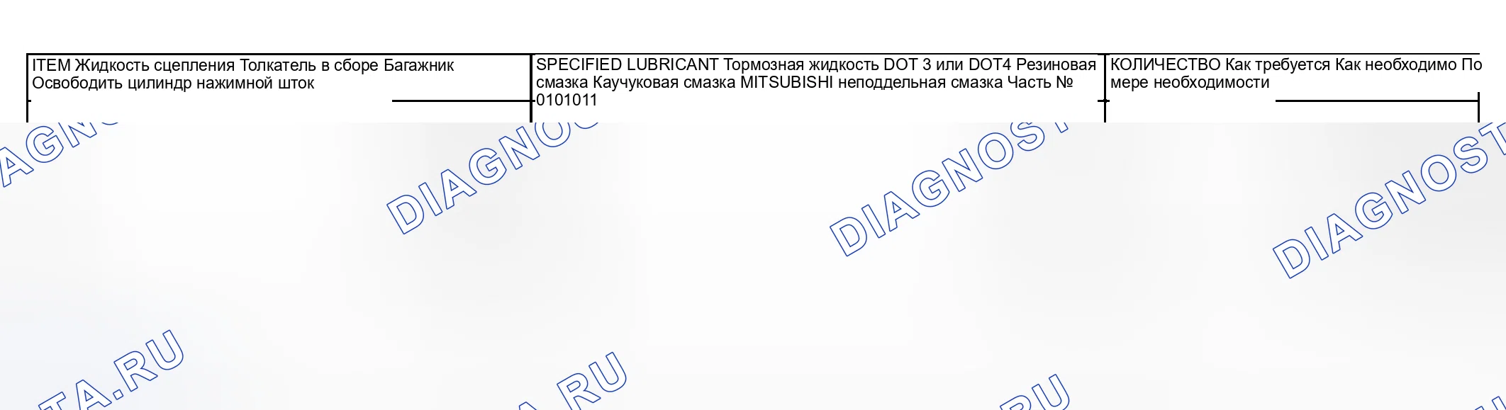 Рис. 2: СМАЗОЧНЫЕ МАТЕРИАЛЫ. Mitsubishi Lancer IX рестайлинг