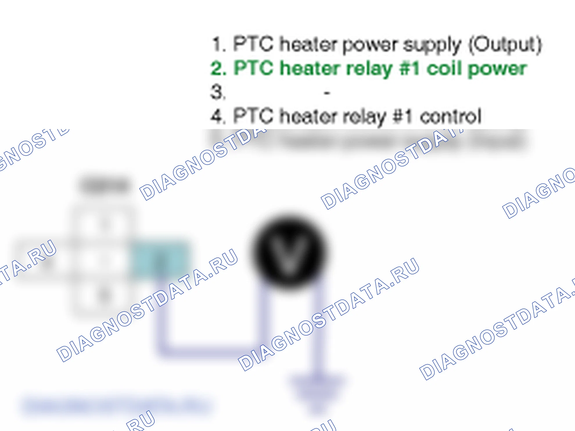 Контроль проводов — P1634. Hyundai Santa Fe CM