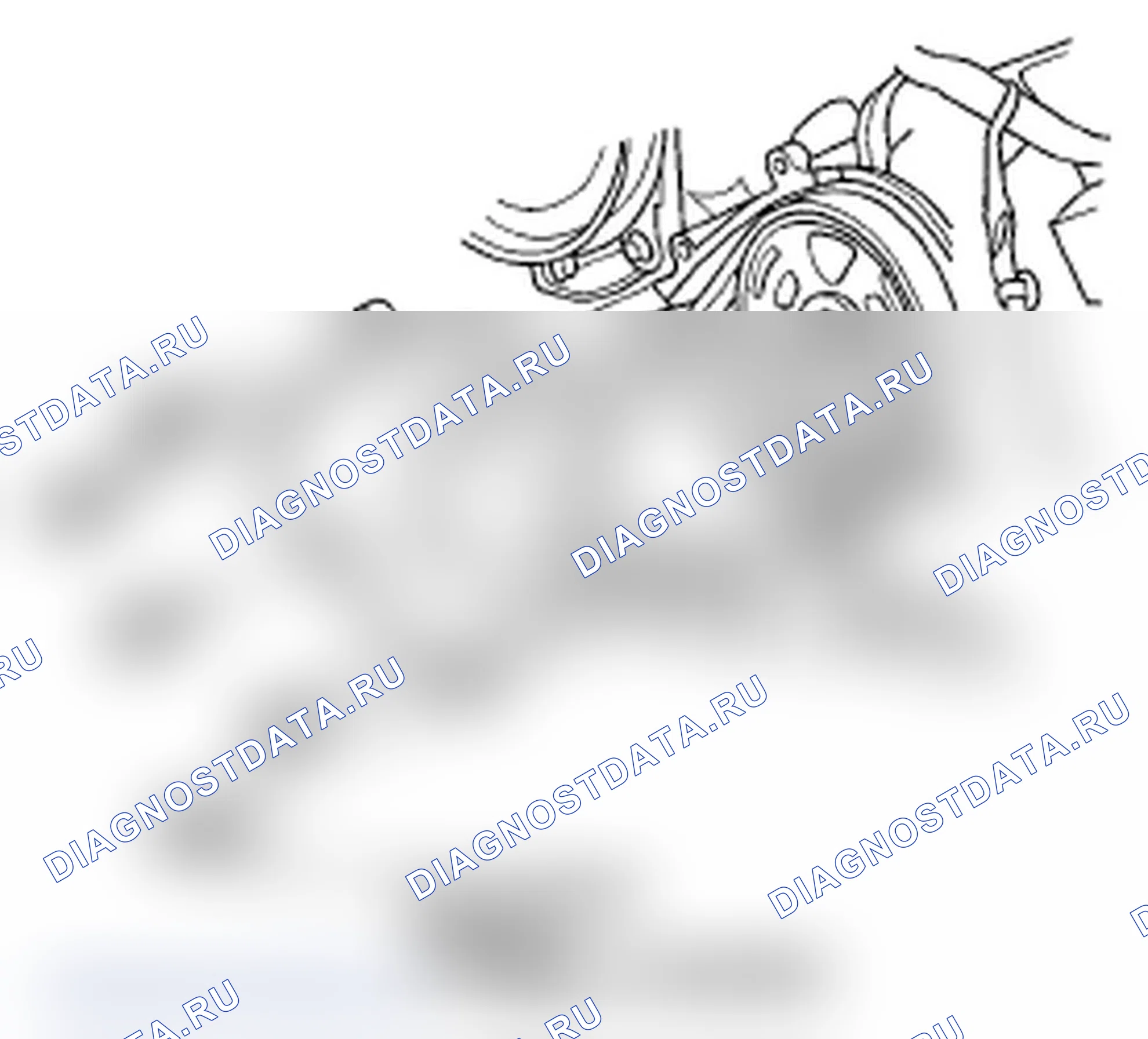 Рис. 47: Проверка ремня ГРМ. Acura MDX II