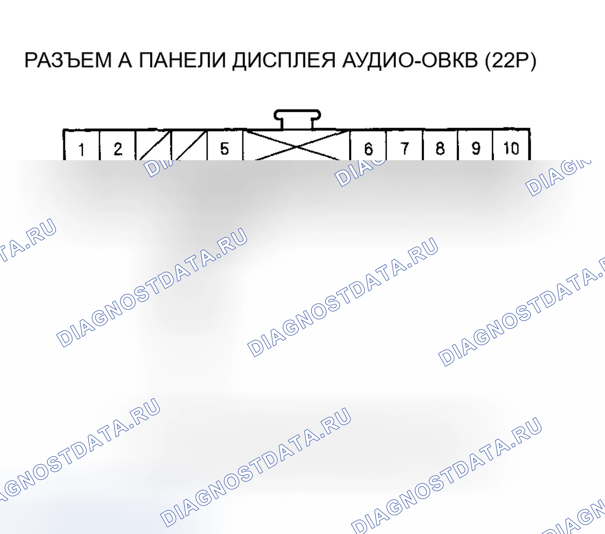Рис. 25: Индикатор расшифровка кода ошибки B1232 или расшифровка кода ошибки H: короткое замыкание в цепи датчика температуры испарителя. Honda Accord VII рестайлинг