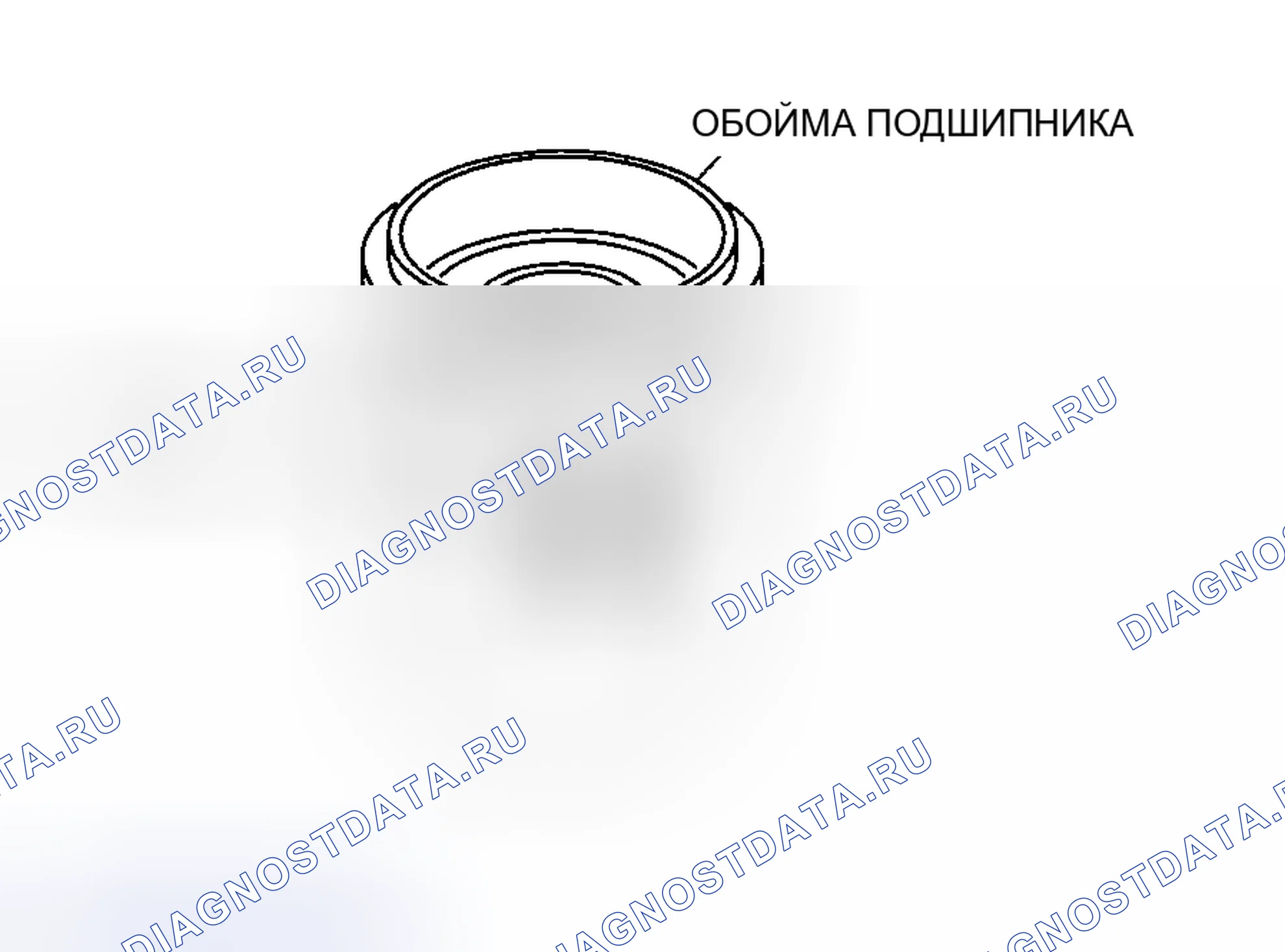 Рис. 105: РЕГУЛИРОВКА ПРЕДВАРИТЕЛЬНОГО НАТЯГА ПОДШИПНИКА. Mazda 5 I