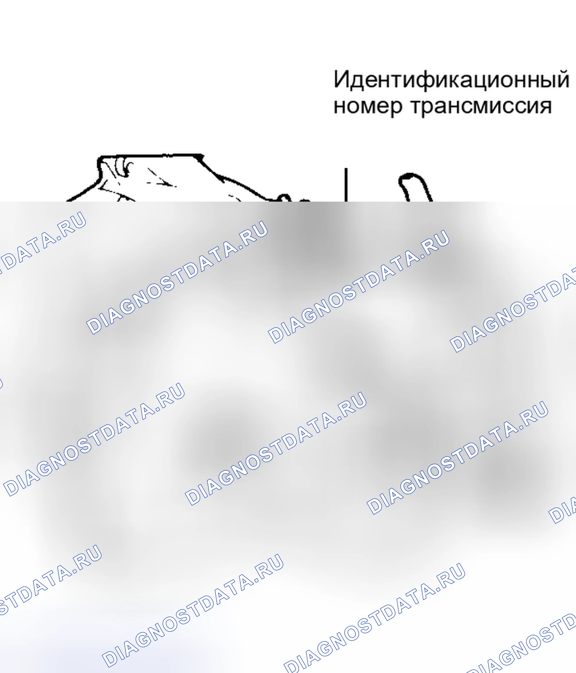 Рис. 9: ИДЕНТИФИКАЦИЯ. Hyundai Excel II