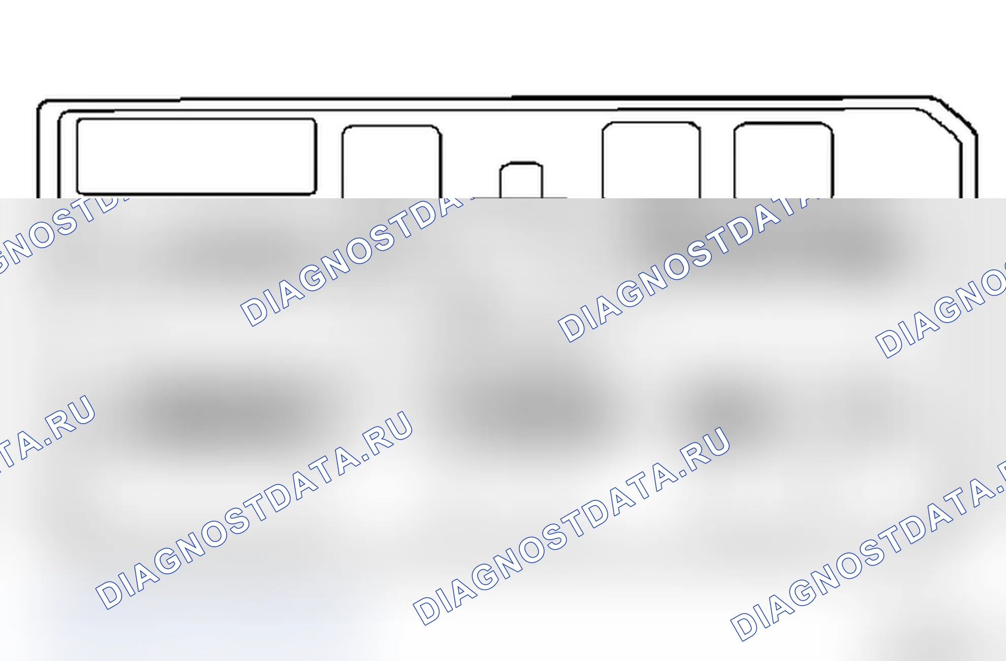 Задний электронный блок (REC). Opel Astra H