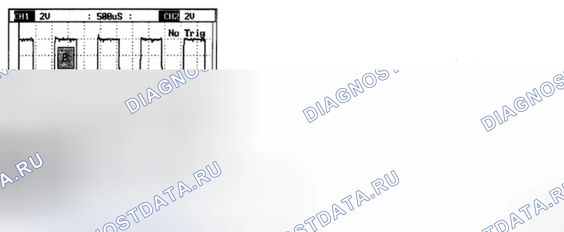 Рис. 37: ФОРМА СИГНАЛА. Hyundai Sonata V рестайлинг