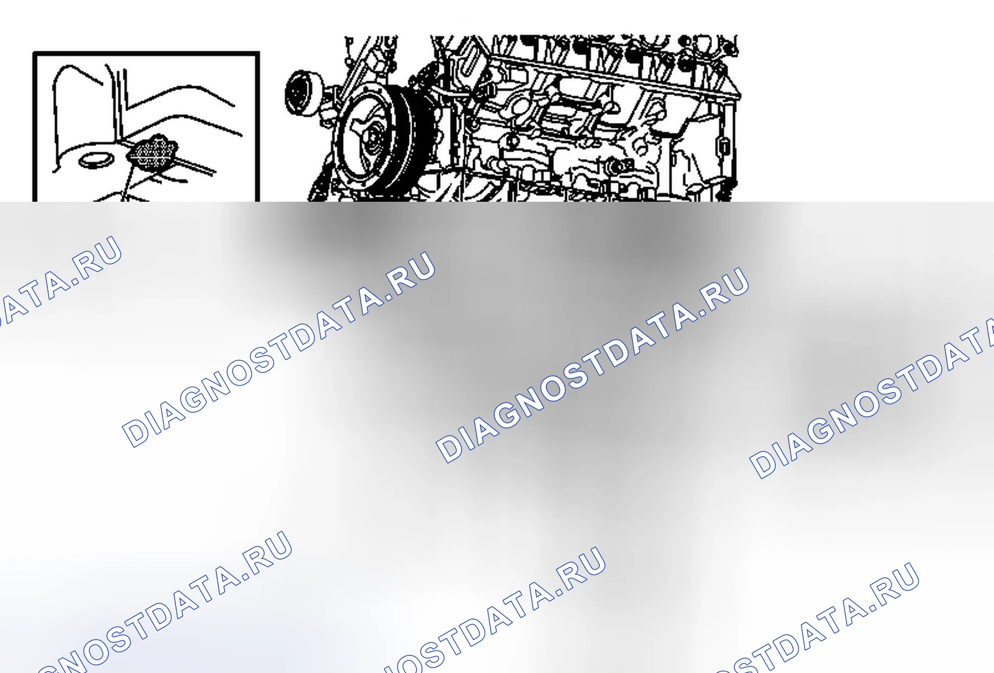 Рис. 22: Замена масляного поддона. Chevrolet Camaro V