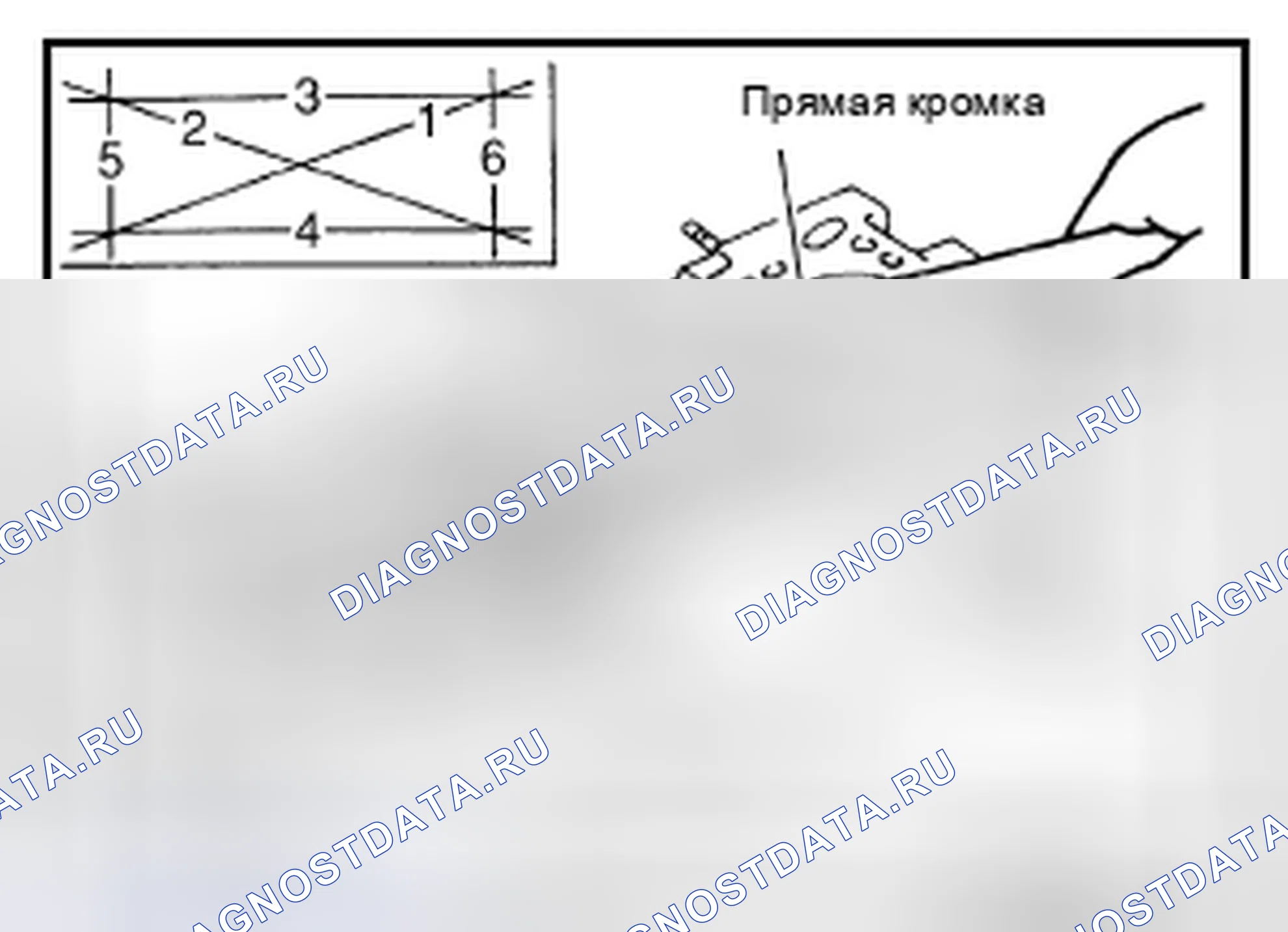 Рис. 601: ДЕФОРМАЦИЯ ГОЛОВКИ ЦИЛИНДРА. Nissan Altima L32 рестайлинг