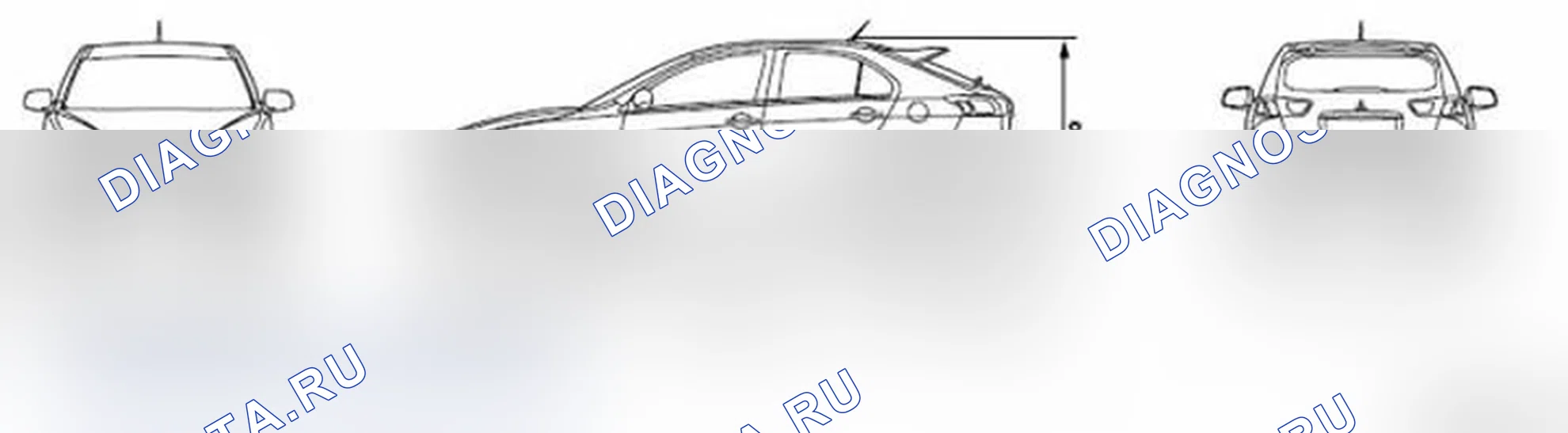 Рис. 24: За исключением транспортных средств для ралли. Mitsubishi Lancer Ralliart X рестайлинг