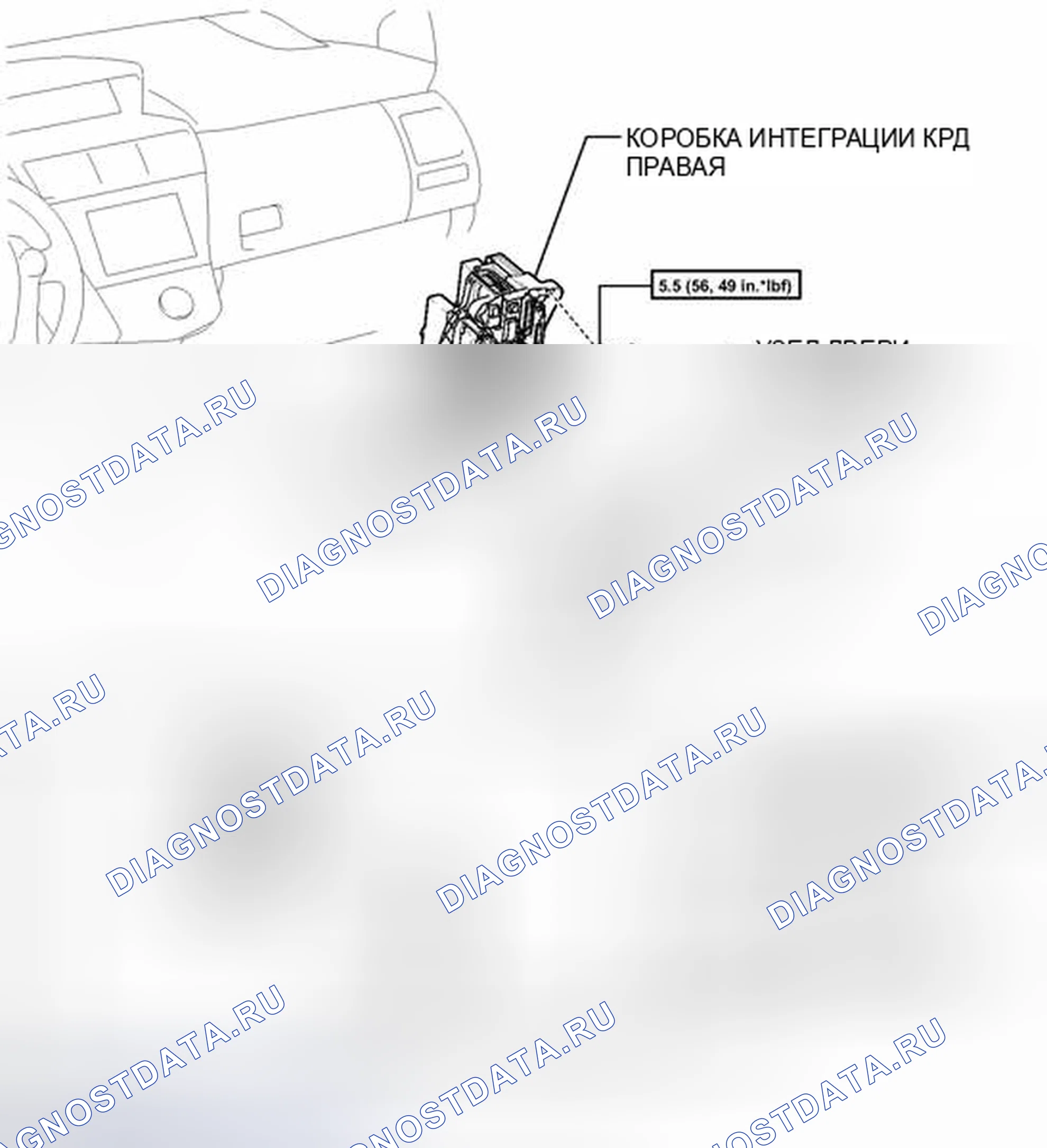 Рис. 67: ИЛЛЮСТРАЦИЯ. Toyota Prius V I