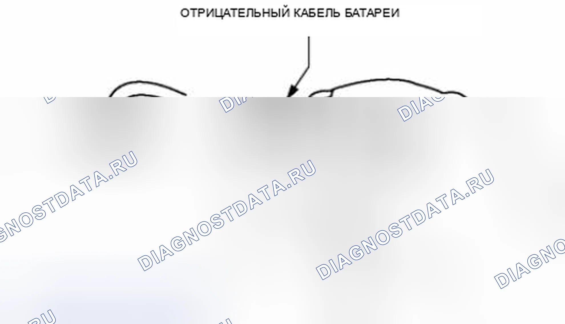 Рис. 17: Кабель аккумуляторной батареи. Honda Civic IX рестайлинг