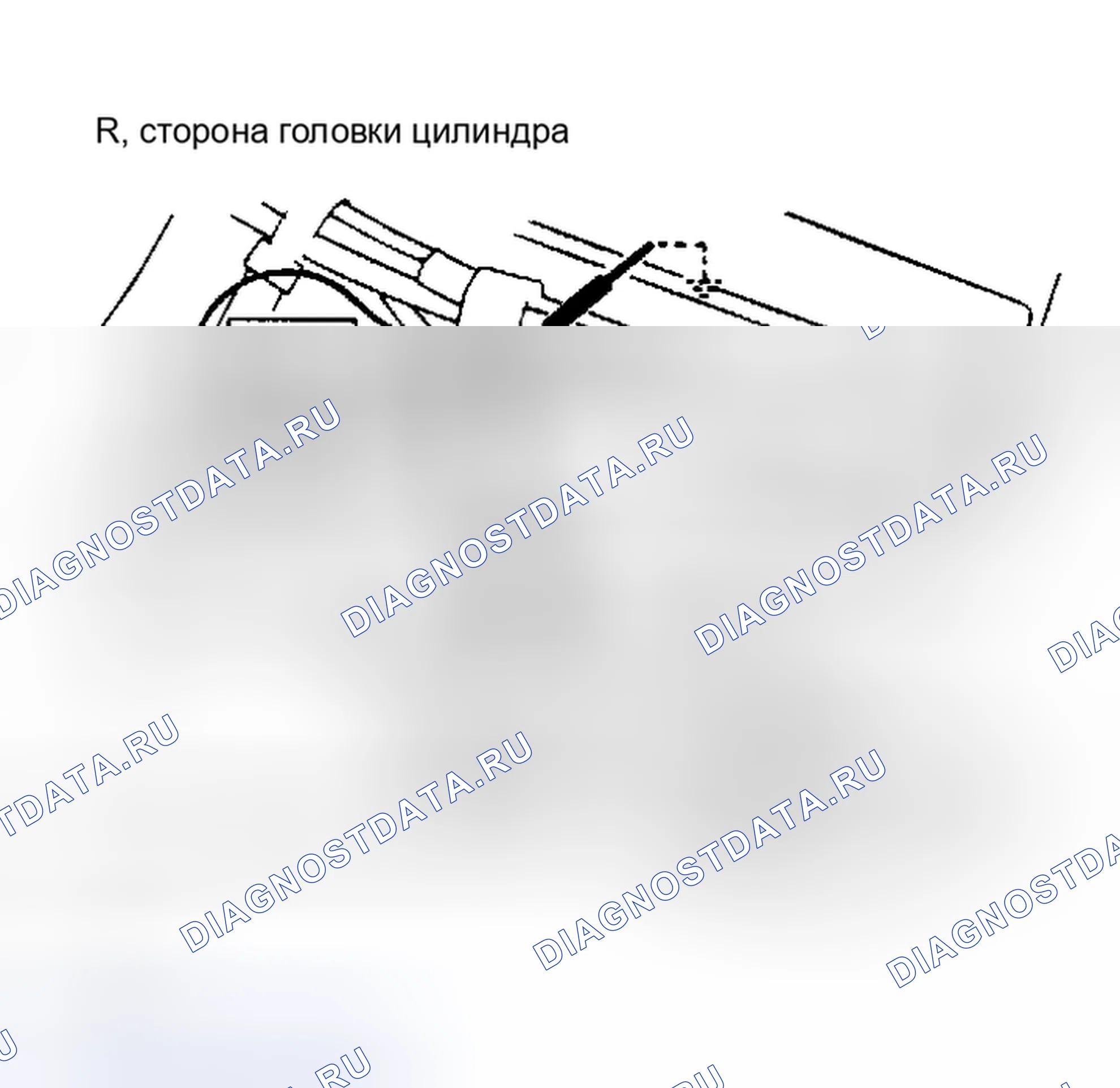 Рис. 25: Проверка датчика температуры воды. Nissan 300ZX Z31