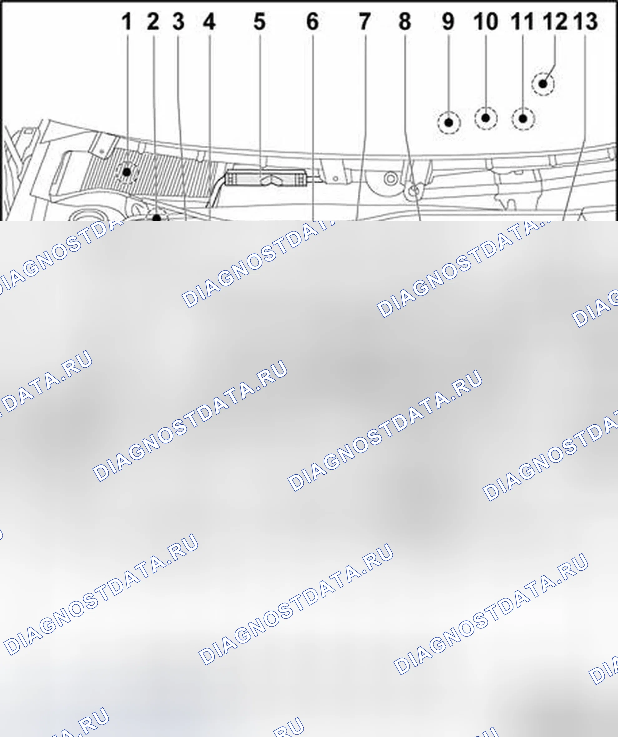 Рис. 426: Расположение компонентов, обзор (код двигателя BEA). Audi TT 8N рестайлинг