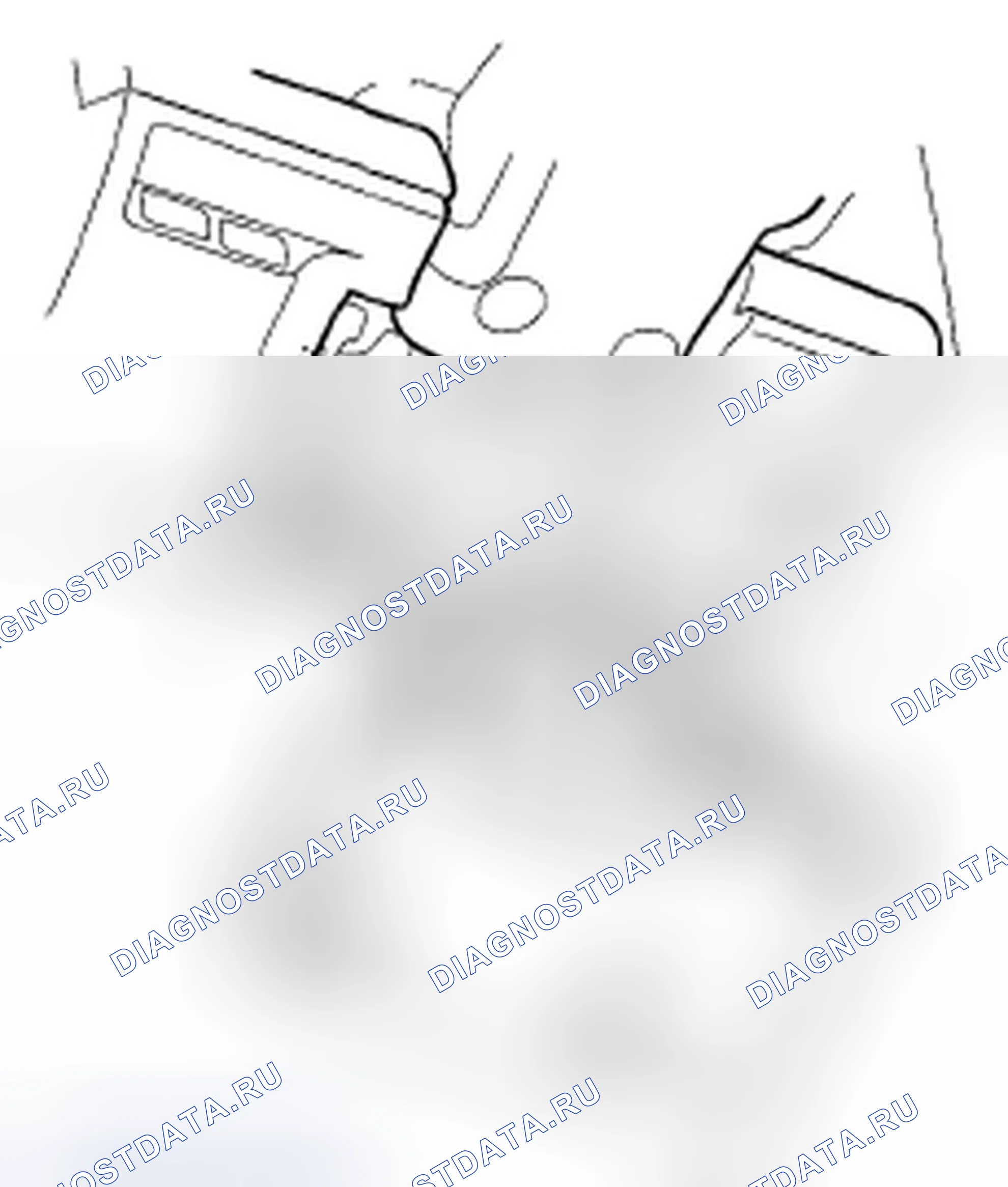 Рис. 43: Входной тест приемного устройства без ключа. Honda Element YH2 рестайлинг