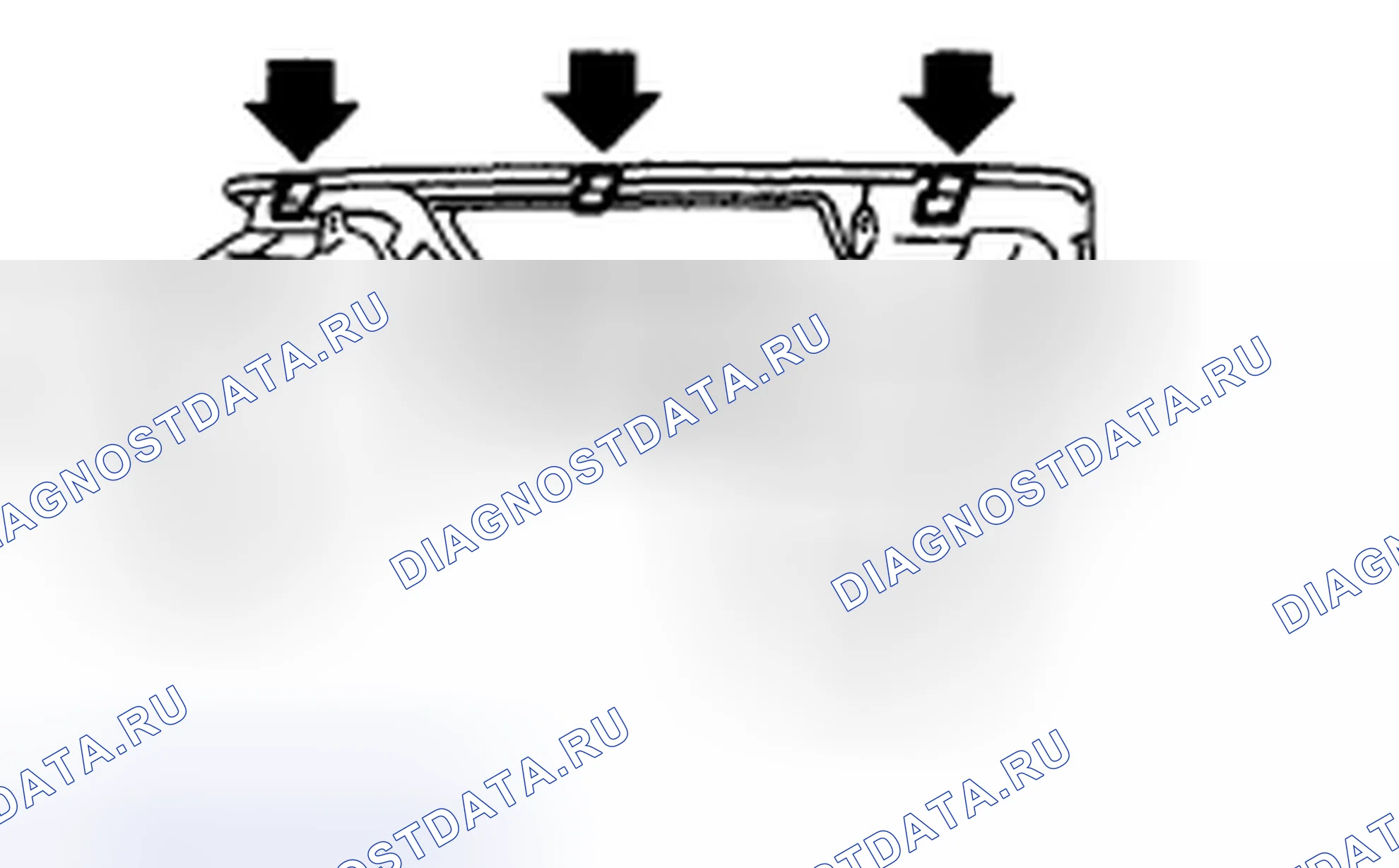 Рис. 18: ДЕМОНТАЖ. Subaru Outback BP рестайлинг