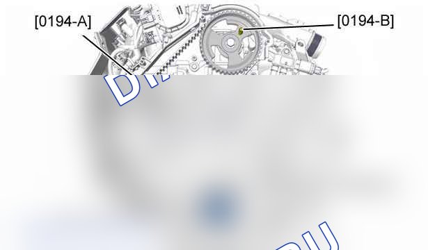 Проверка: фиксация механизма газораспределения — b1ed05xd. Citroen C-Elysee I